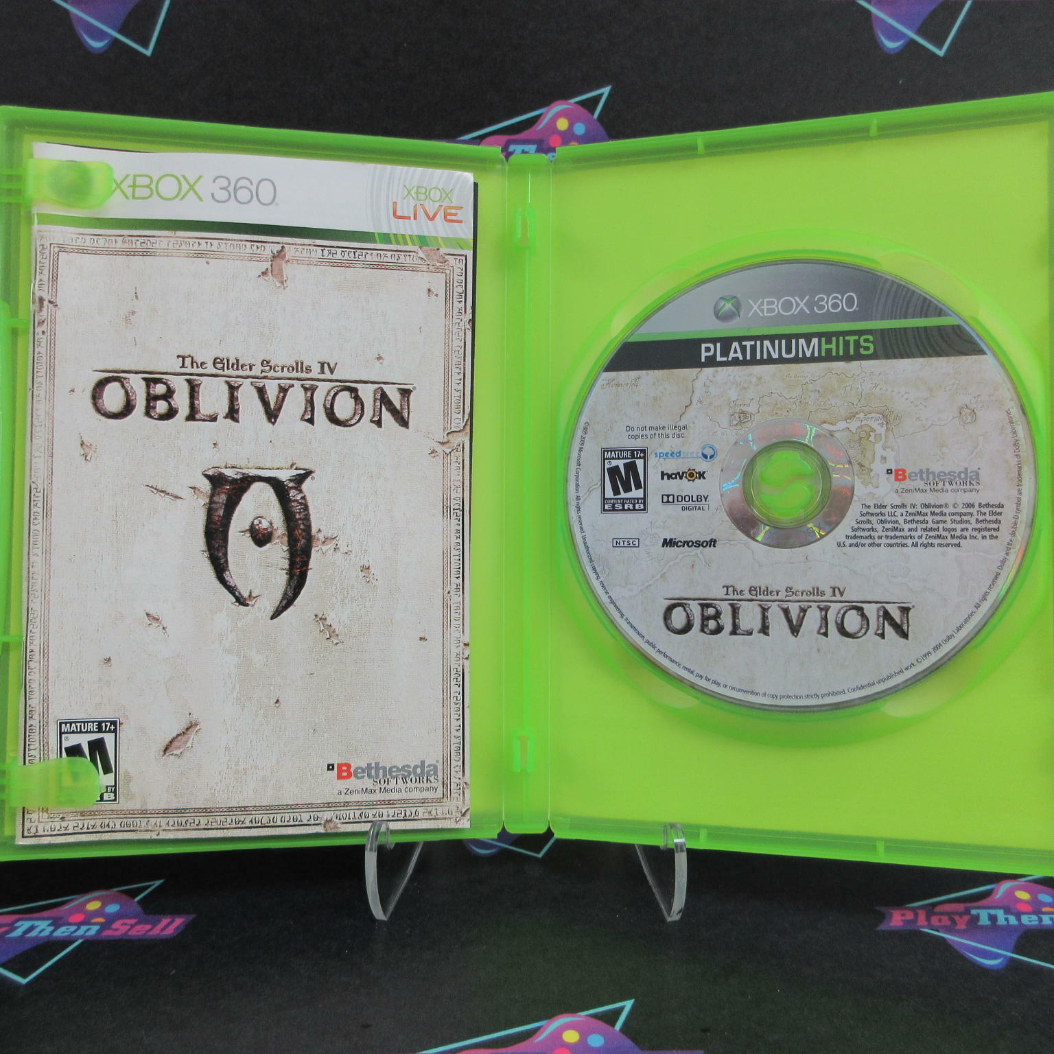 The Elder Scrolls IV Oblivion Xbox 360 Platinum Hits - Like New
