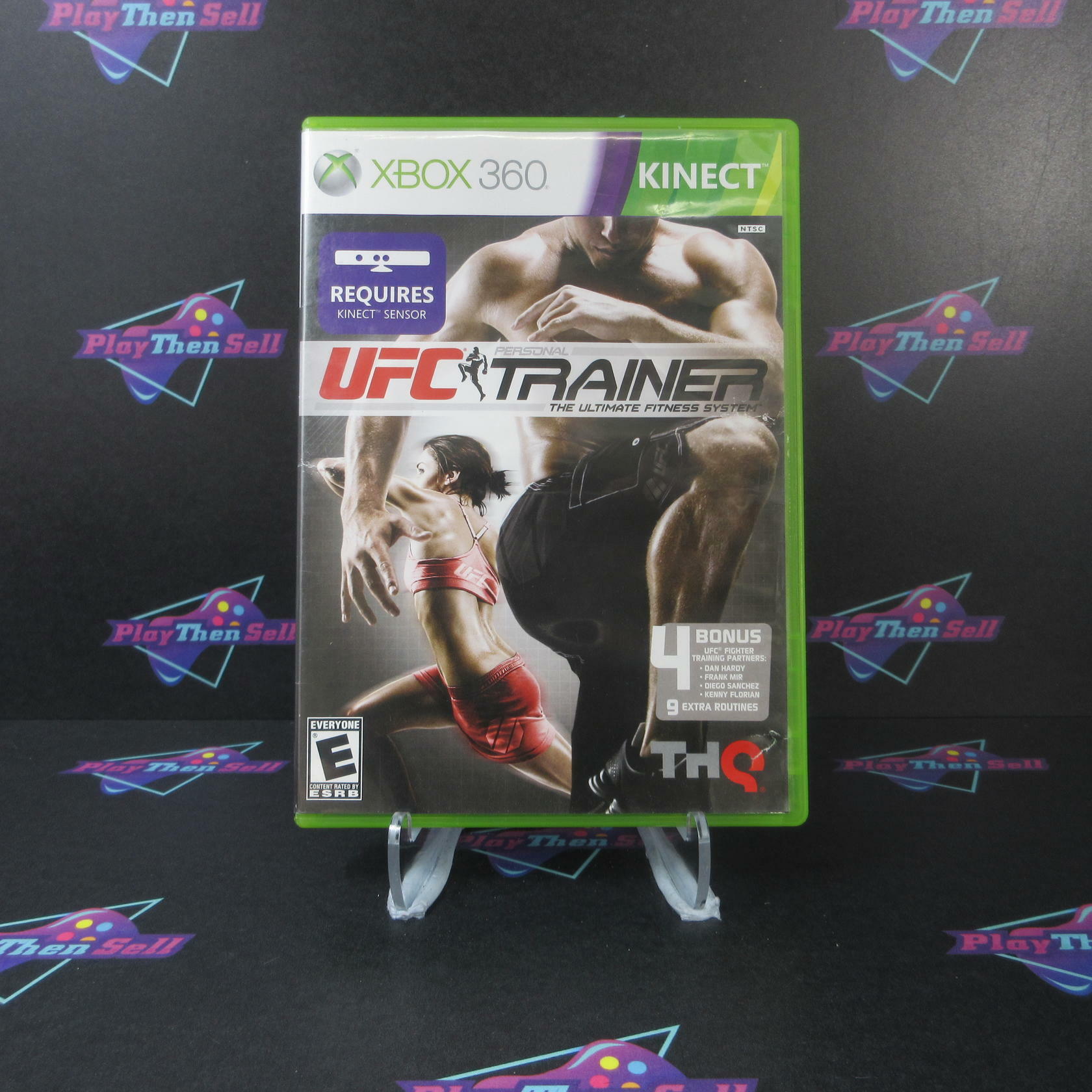 UFC Personal Trainer Xbox 360 AD/MD Complete CIB - Very Good