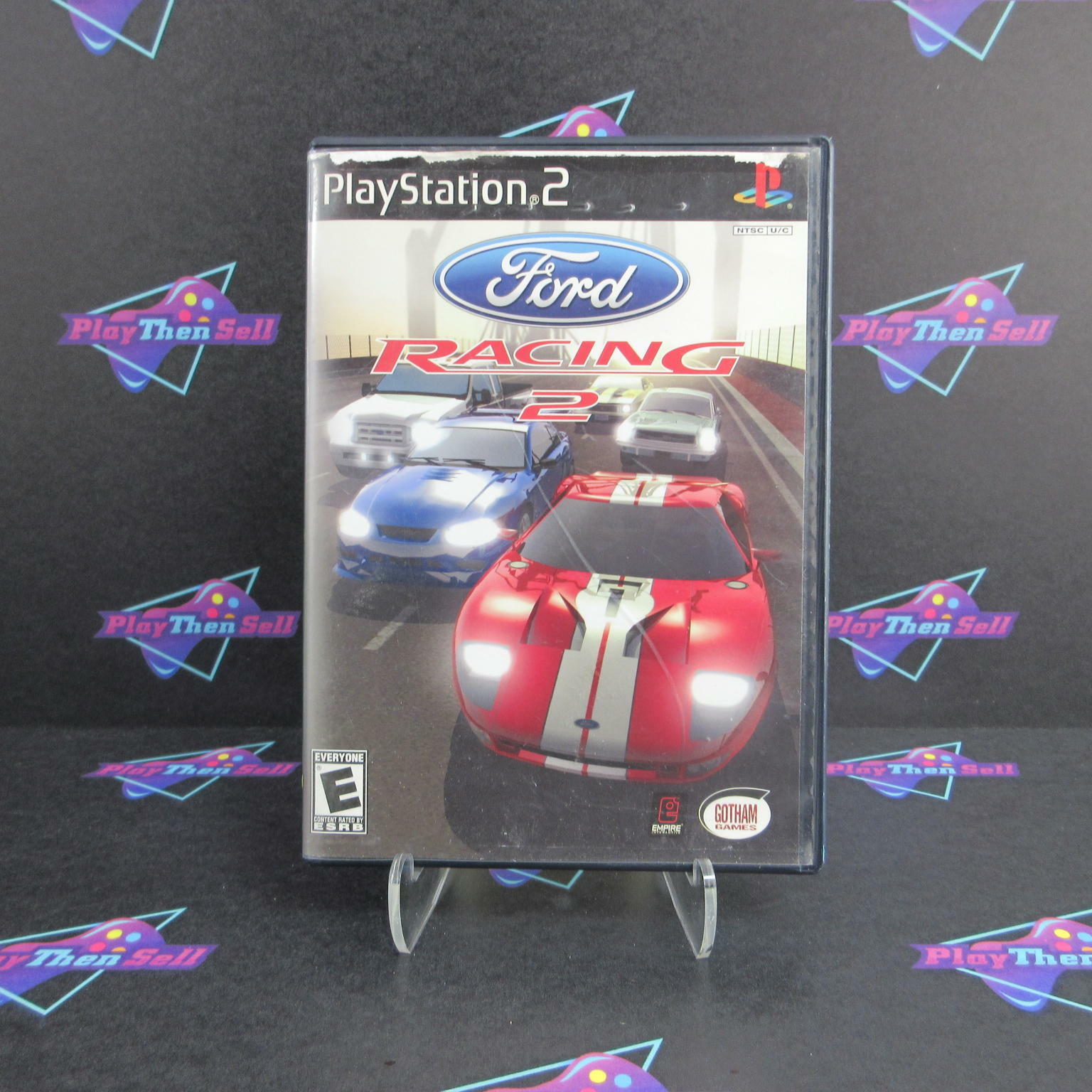 Ford Racing 2 + Reg Card PS2 PlayStation 2 AD Complete CIB - Very Good