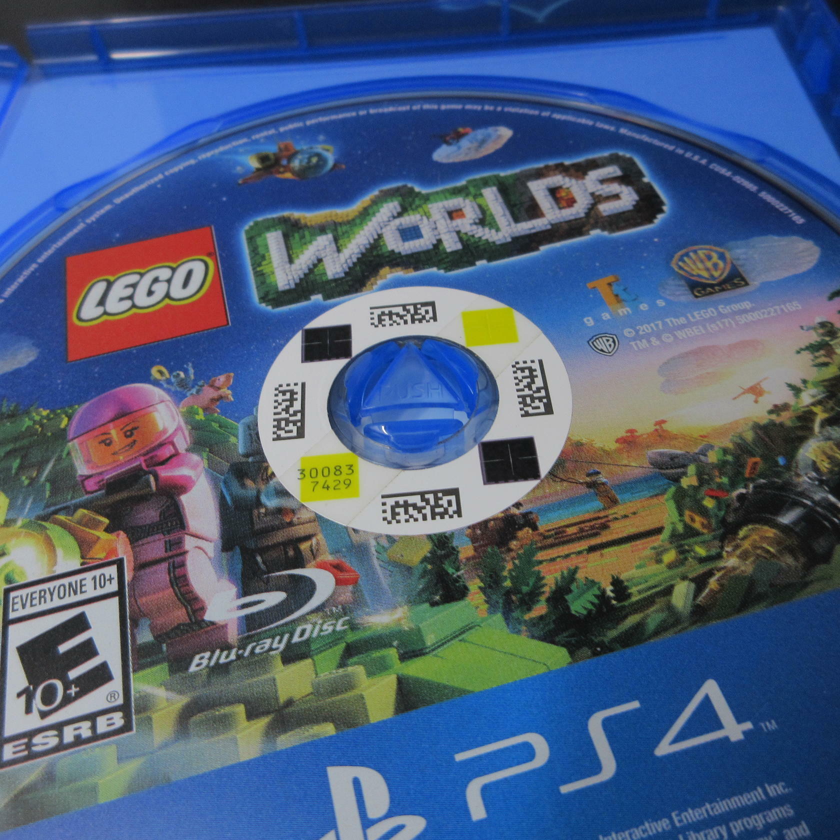 LEGO Worlds PS4 PlayStation 4 AD/DD Complete CIB - Very Good