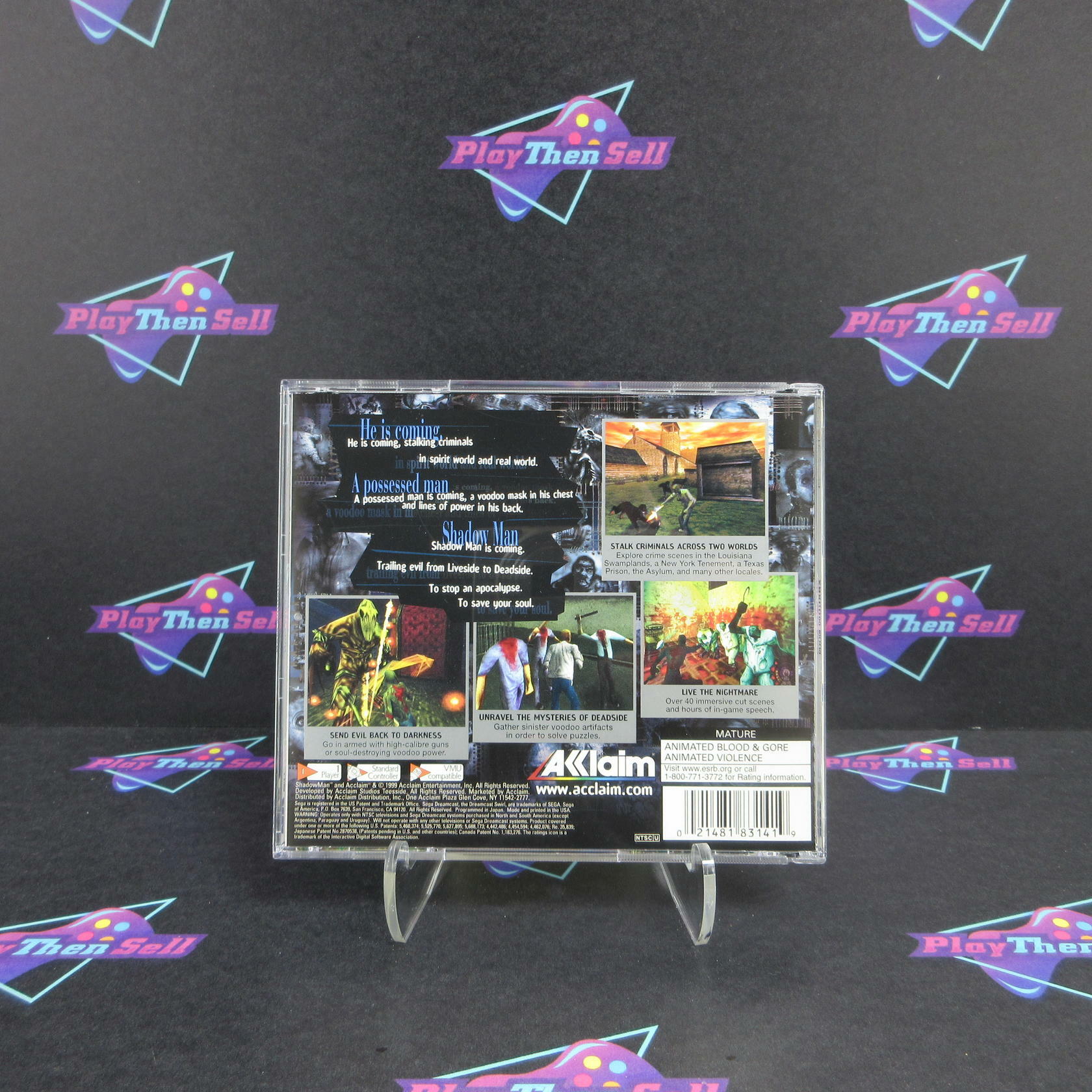 Shadow Man Sega Dreamcast - Like New