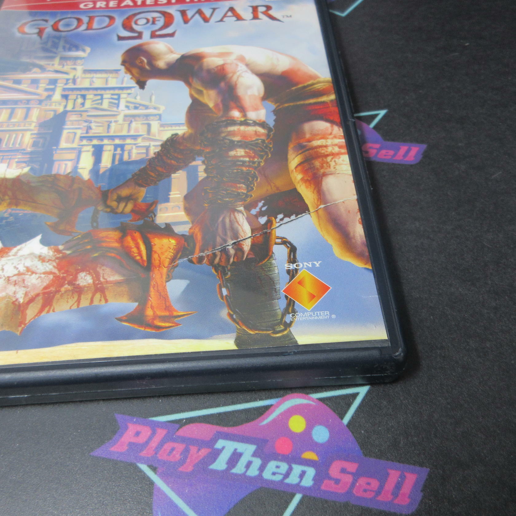 God of War Greatest Hits PS2 PlayStation 2 AD Complete CIB - Very Good
