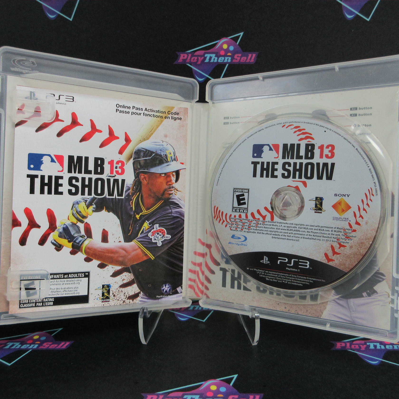 MLB 13 The Show PS3 PlayStation 3 AD - Very Good