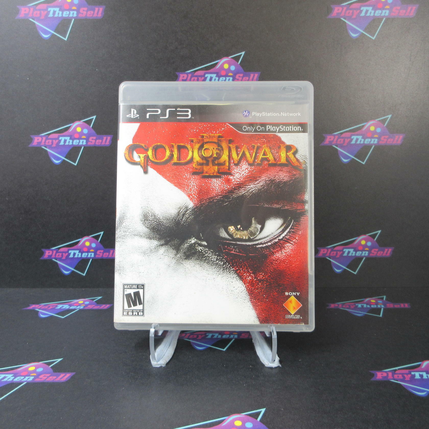 God of War 3 PS3 PlayStation 3 AD Complete CIB - Very Good