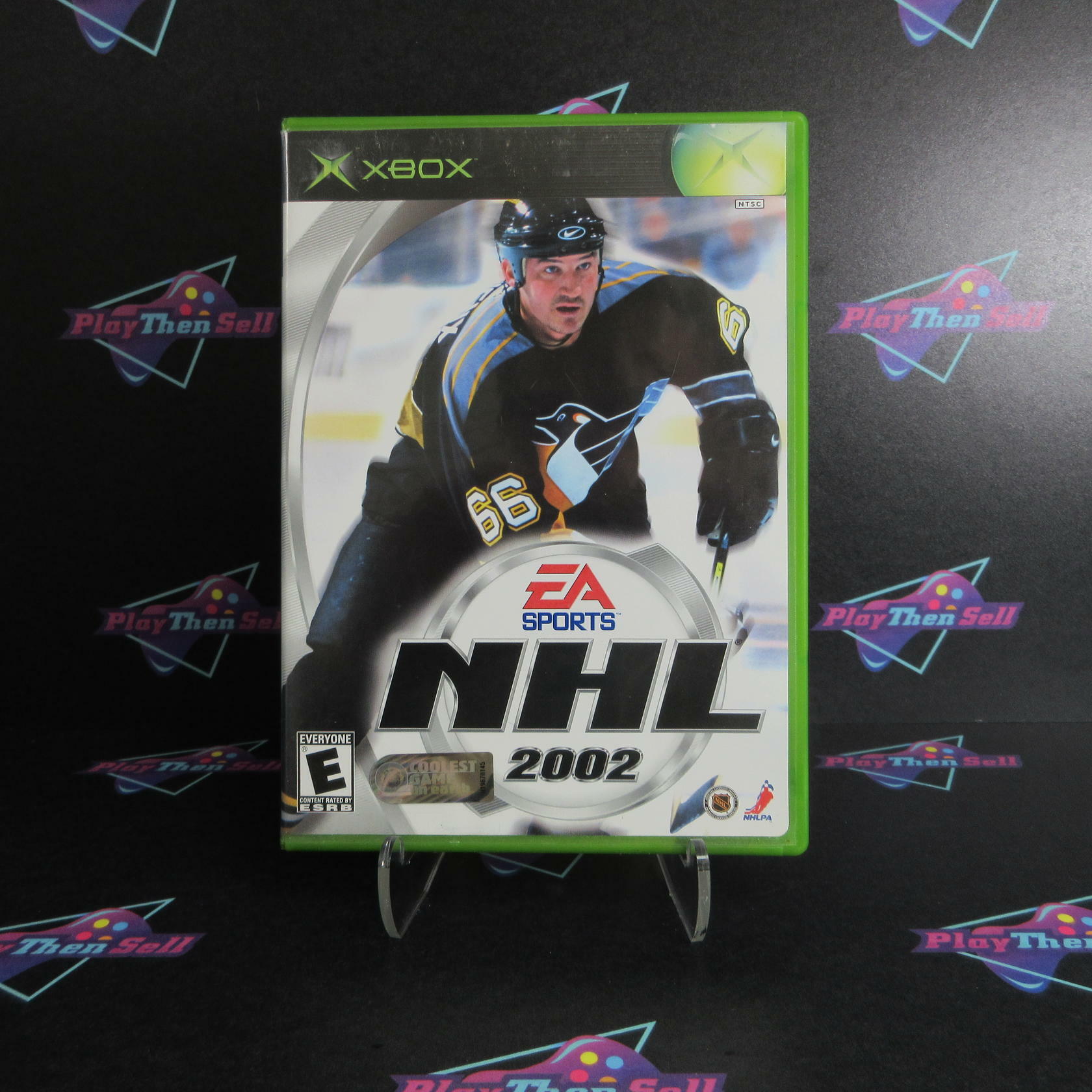 NHL 2002 + Reg Card Xbox AD - Very Good