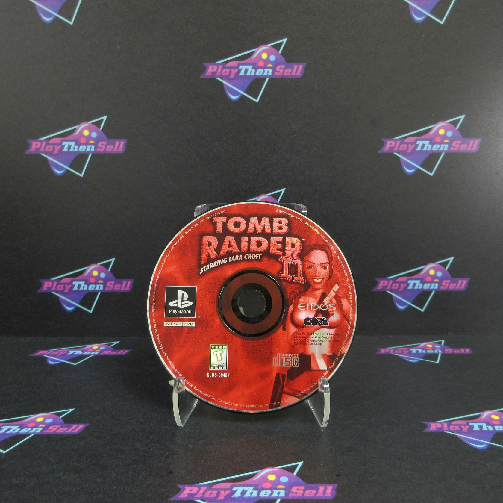Tomb Raider II PS1 PlayStation 1 Disc Only - Very Good