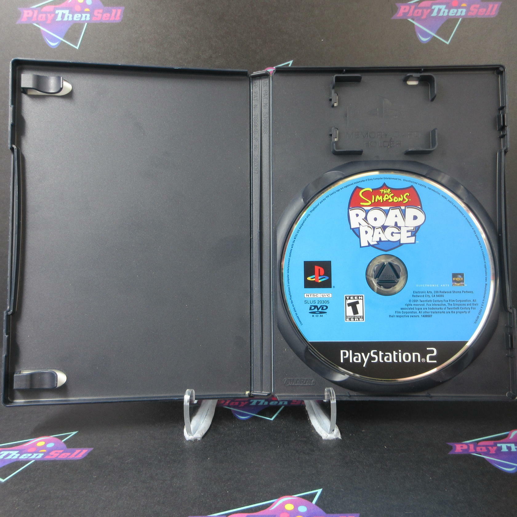 The Simpsons Road Rage PS2 PlayStation 2 - Very Good