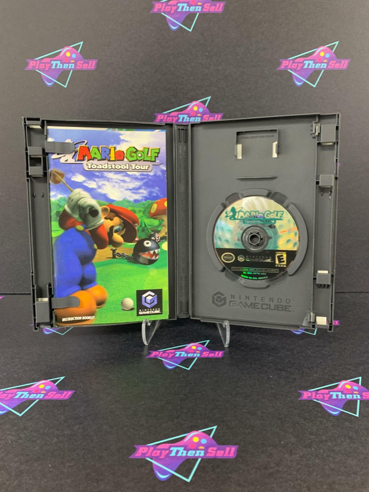 Mario Golf Toadstool Tour Nintendo GameCube AD - Very Good