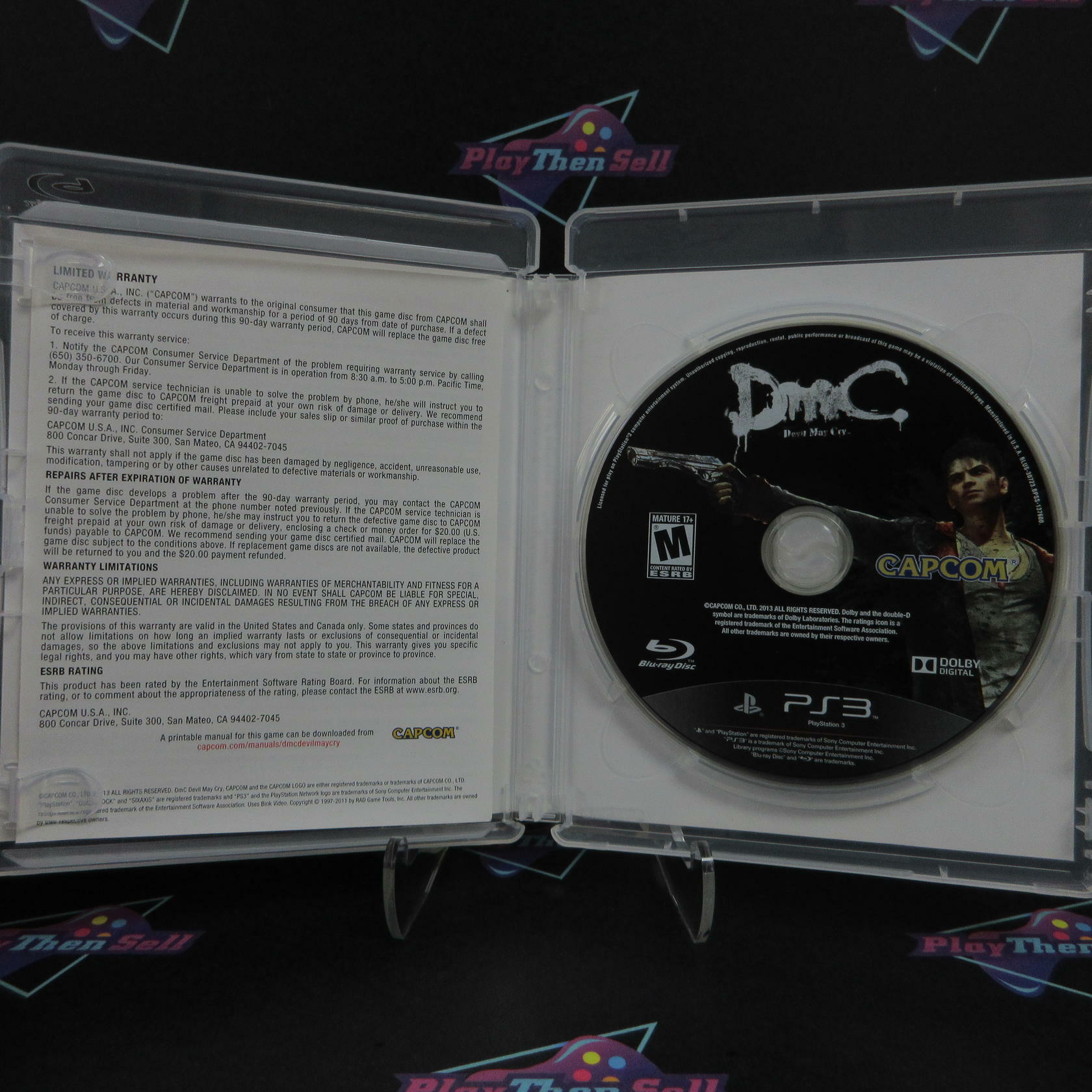 DMC Devil May Cry PS3 PlayStation 3 - Like New