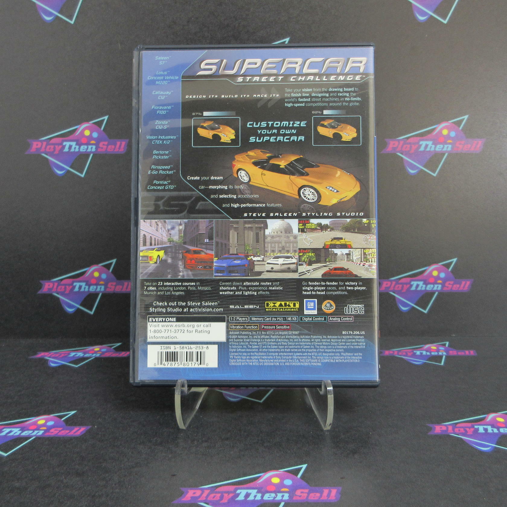 Supercar Street Challenge + Reg PS2 PlayStation 2 DD - Very Good