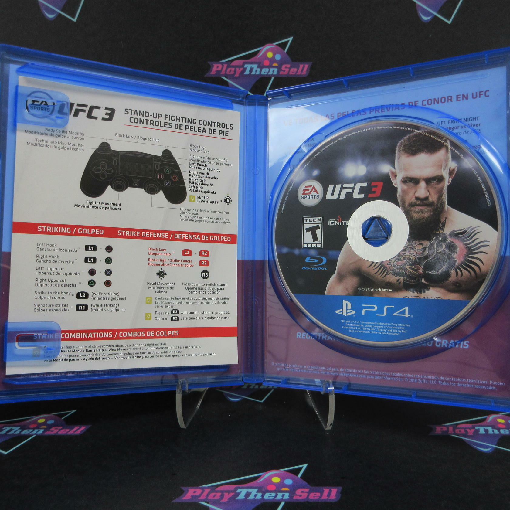 UFC 3 PS4 PlayStation 4 DD - Very Good