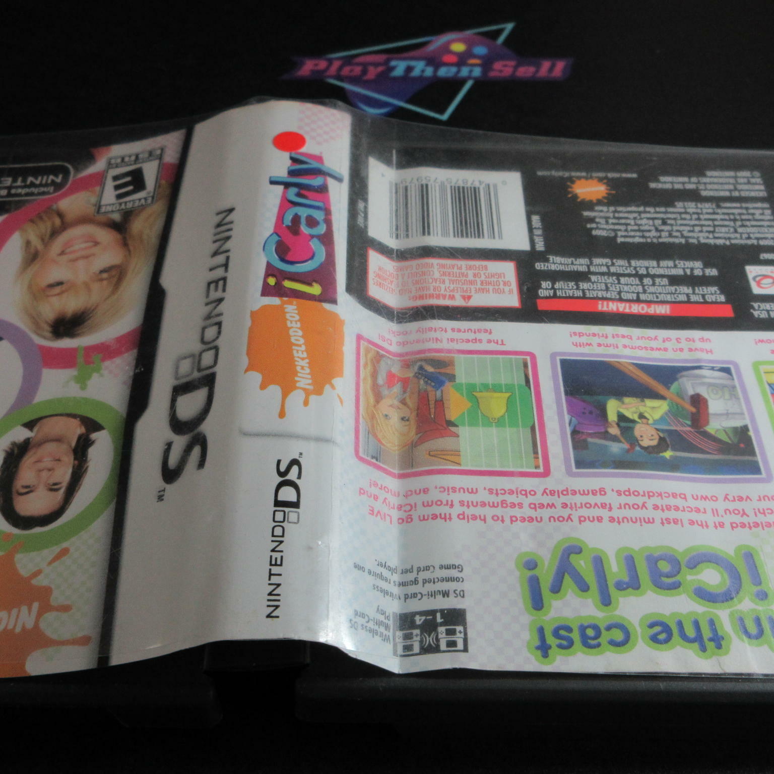 iCarly Nintendo DS AD - Very Good