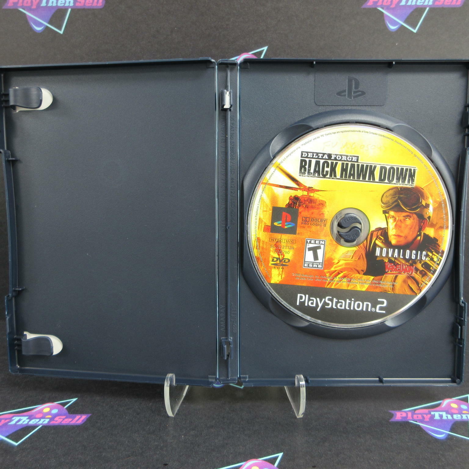 Delta Force Black Hawk Down PS2 PlayStation 2 AD/DD/NM - Very Good