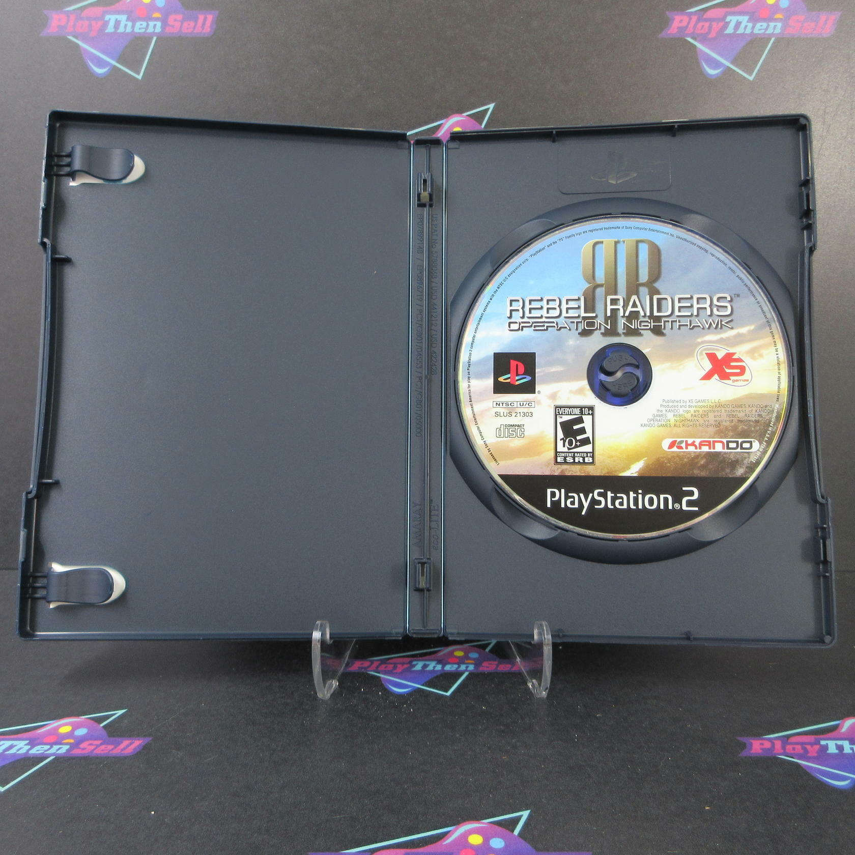 Rebel Raiders Operation Nighthawk PS2 PlayStation 2 - Very Good