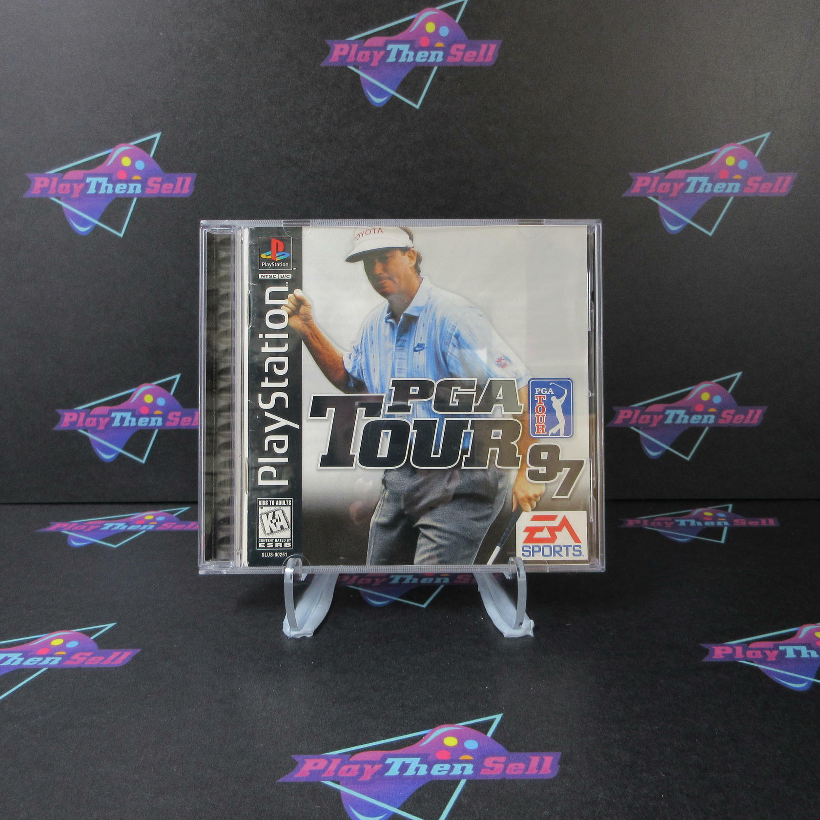 PGA Tour 97 PS1 PlayStation 1 MD Complete CIB - Very Good