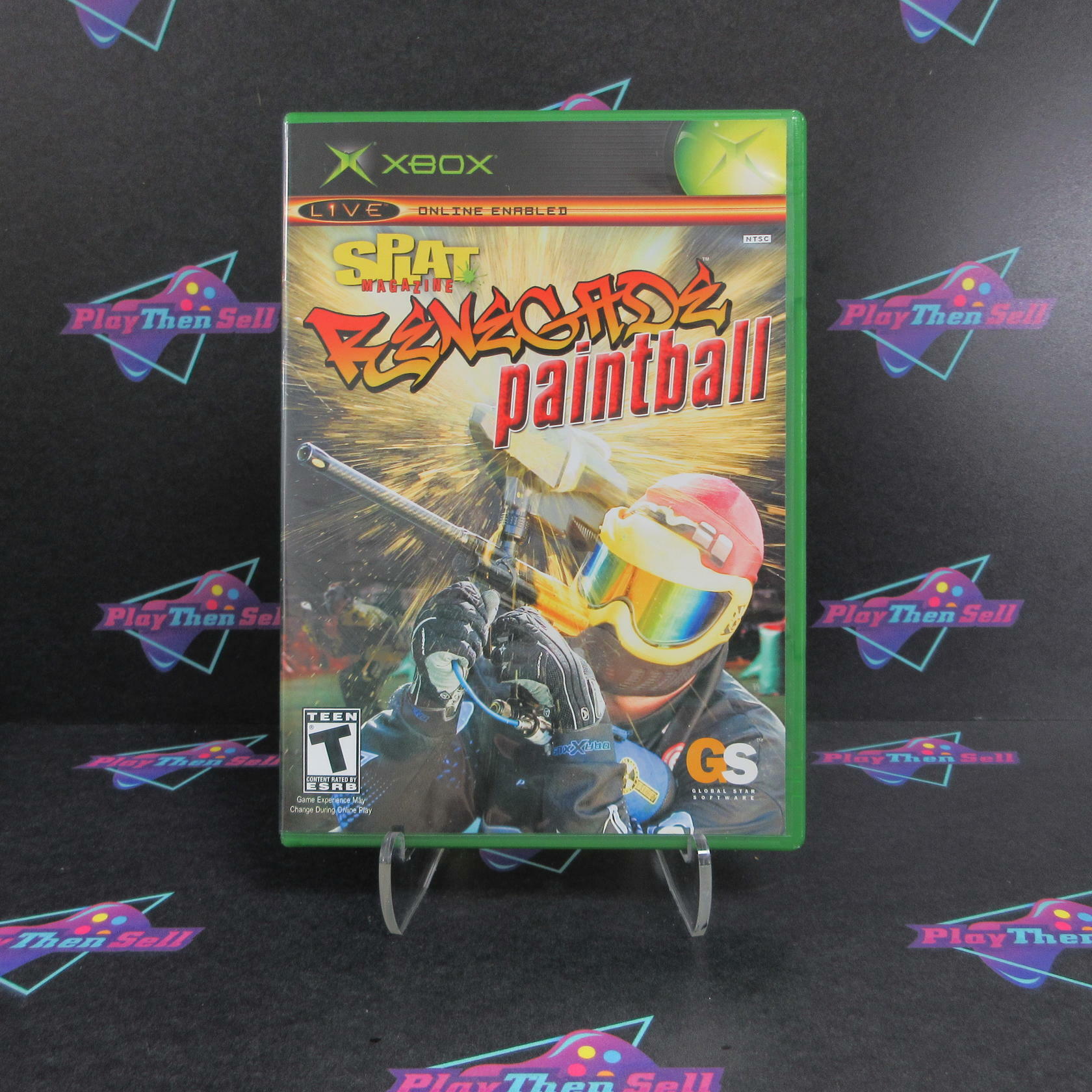 Splat Magazine Renegade Paintball Xbox - Like New