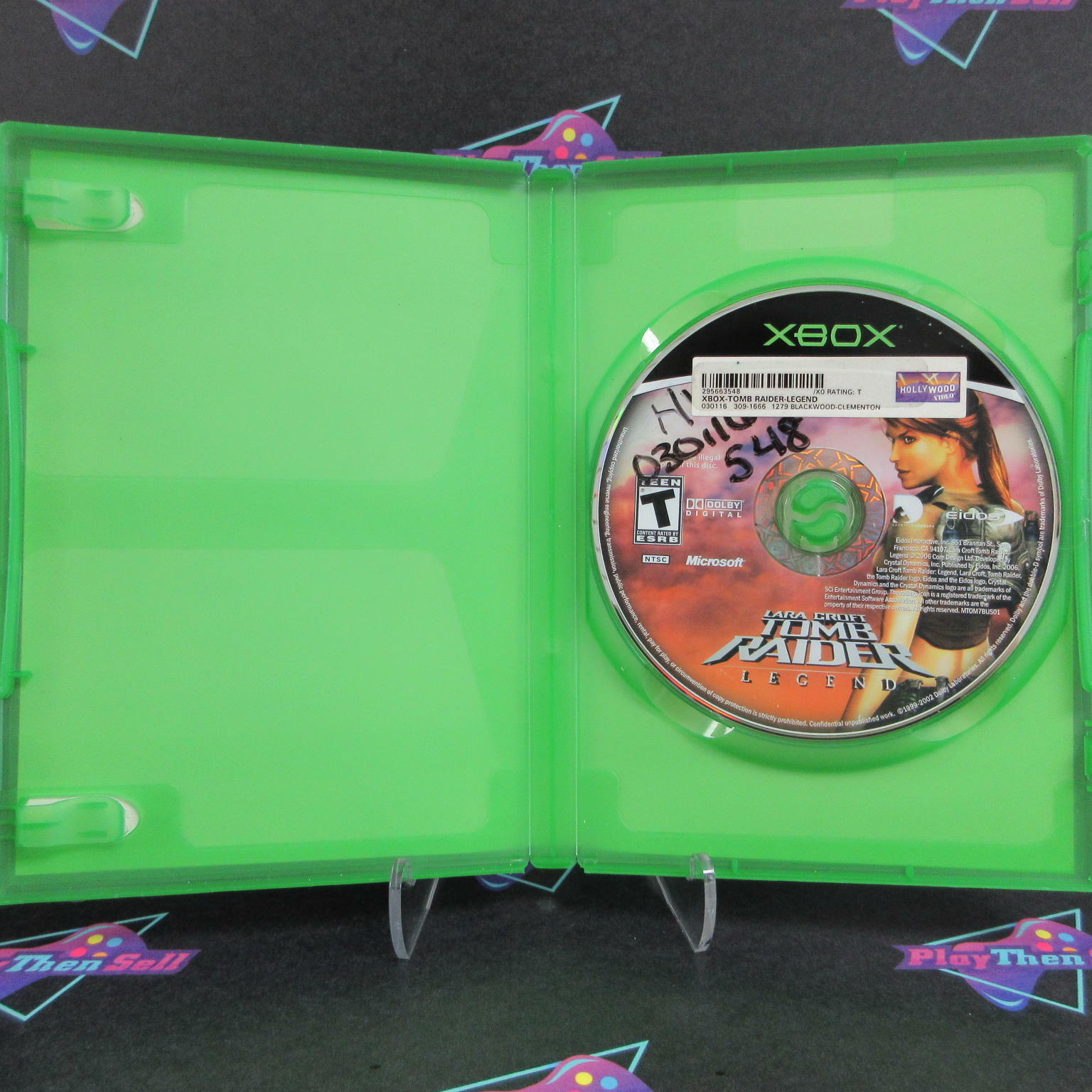 Tomb Raider Legend Xbox Rental AD/NM - Very Good