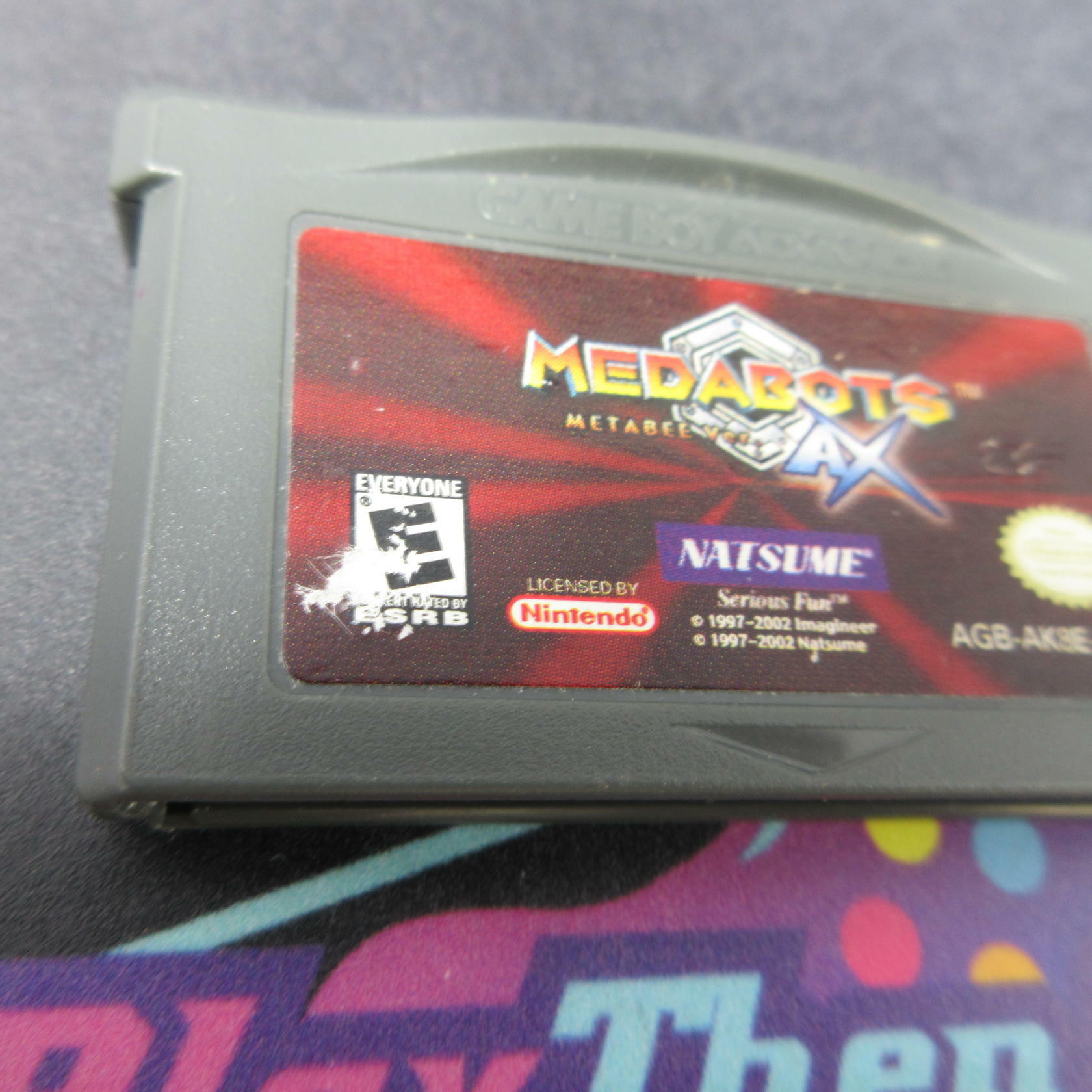 Medabots AX Metabee Version Gameboy Advance Cartridge Only AD Authentic / Tested - Very Good
