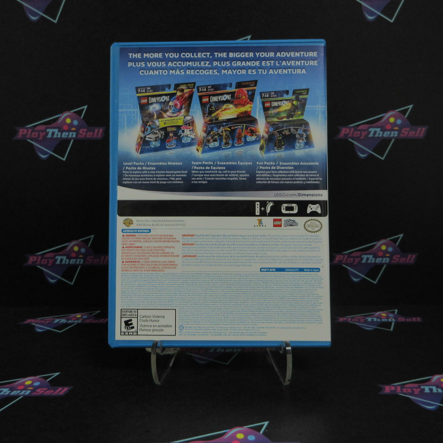 LEGO Dimensions Software Only Nintendo Wii U - Like New