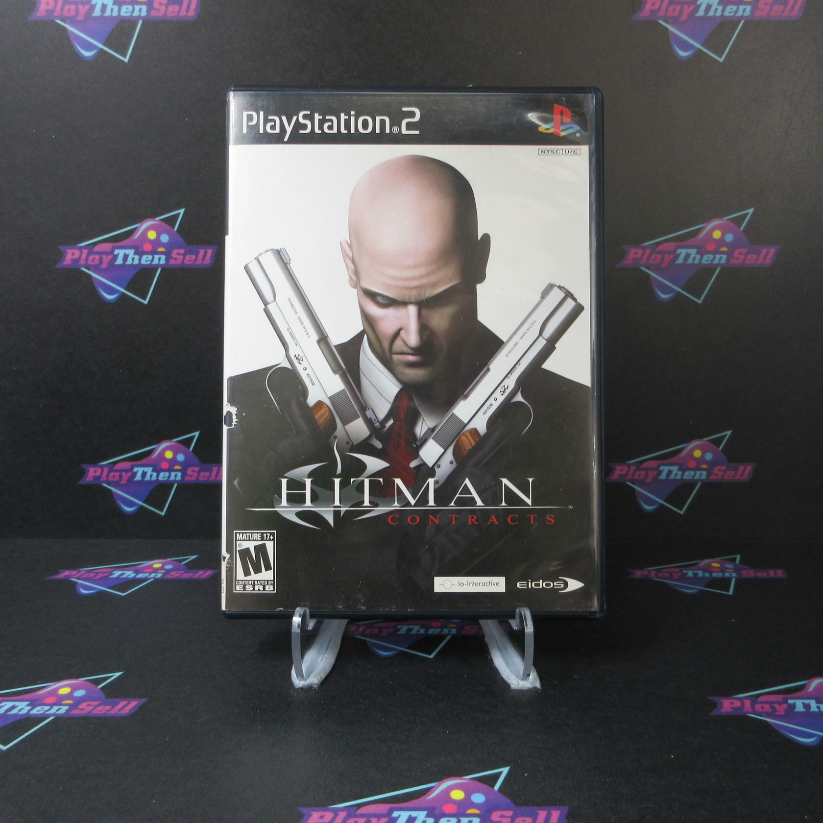 Hitman Contracts + Reg Card PS2 PlayStation 2 AD Complete CIB - Very Good
