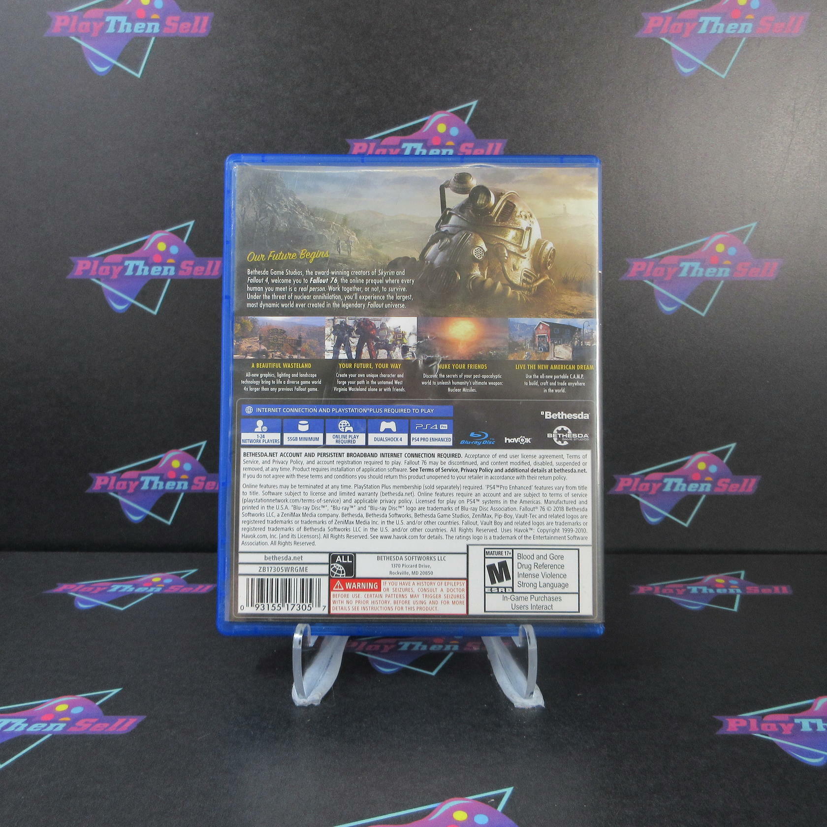 Fallout 76 PS4 PlayStation 4 AD - Very Good