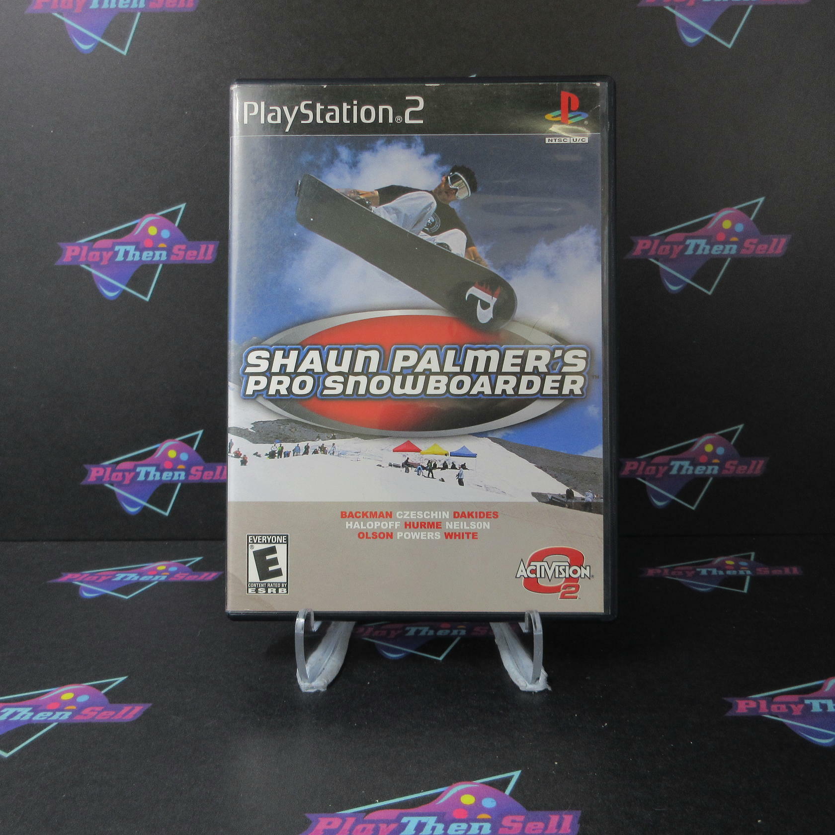Shaun Palmer's Pro Snowboarder + Reg Card PS2 PlayStation 2 AD Complete CIB - Very Good