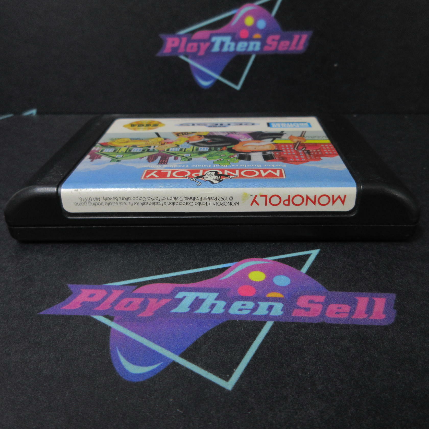 Monopoly Sega Genesis Cartridge Only Authentic / Tested - Very Good