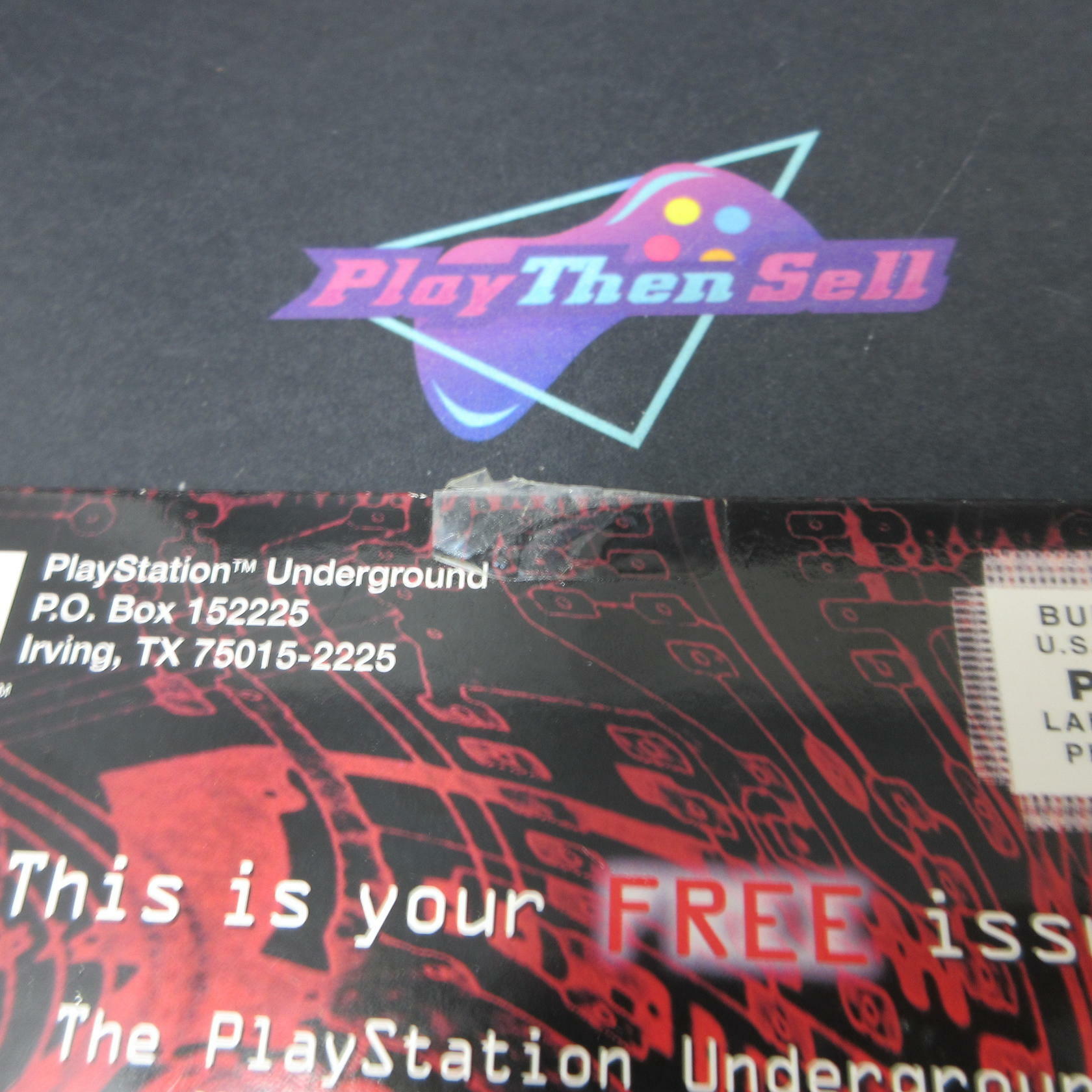 PlayStation Underground Vol. 1 PS1 PlayStation 1 AD Complete CIB - Very Good