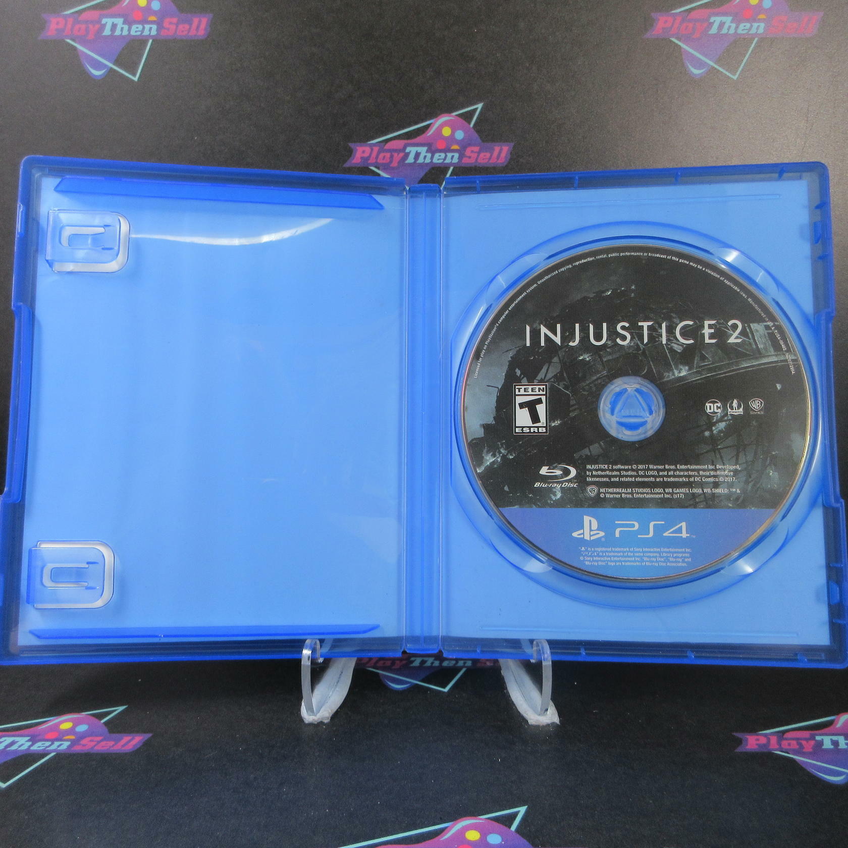 Injustice 2 PS4 PlayStation 4 AD Complete CIB - Very Good