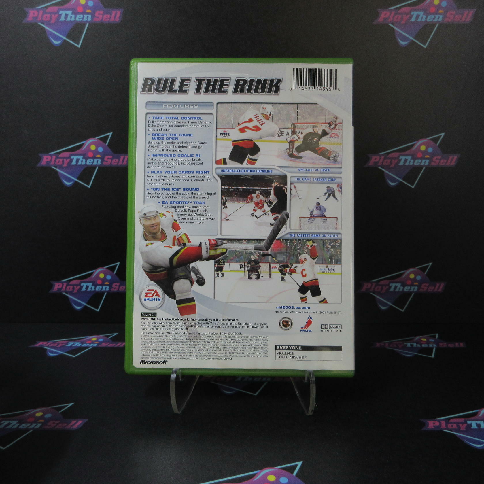 NHL 2003 - Xbox AD Complete CIB - Very Good