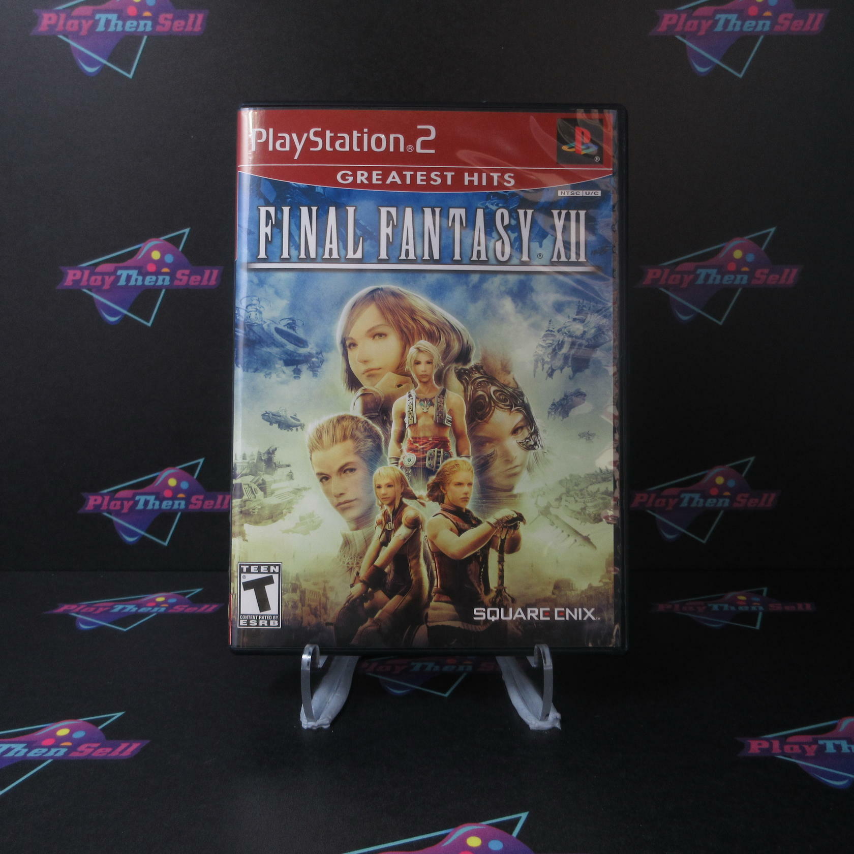 Final Fantasy XII 12 GH PS2 PlayStation 2 + Reg Card - Like New