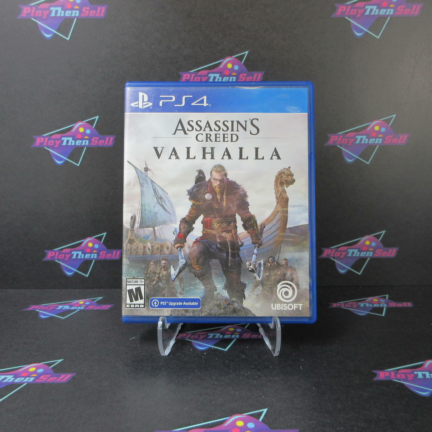 Assassin's Creed Valhalla PS4 PlayStation 4 AD Complete CIB - Very Good