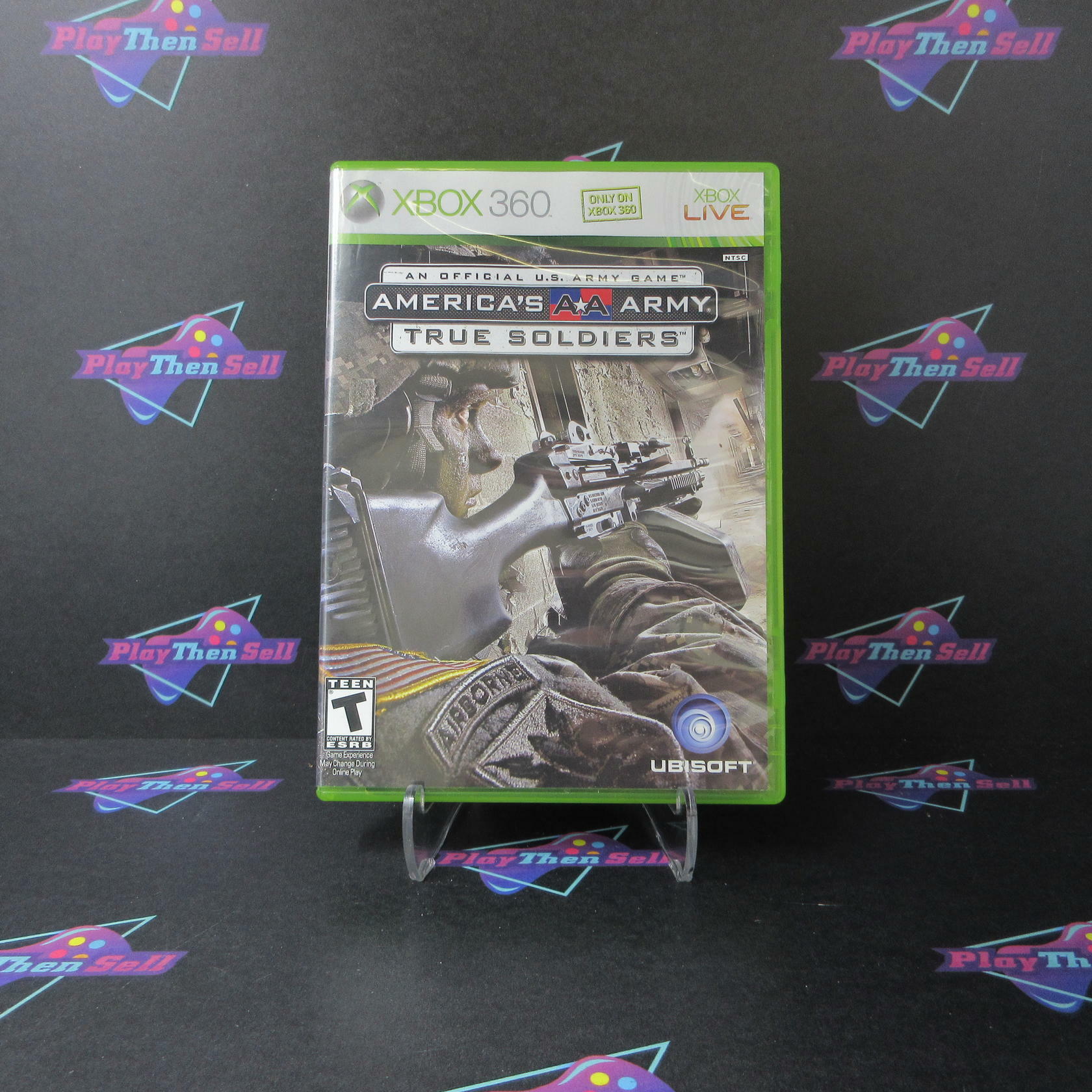 America's Army True Soldiers Xbox 360 MD Complete CIB - Very Good