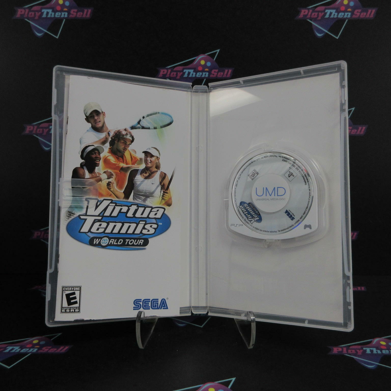 Virtua Tennis World Tour Sony PSP AD Complete CIB - Very Good