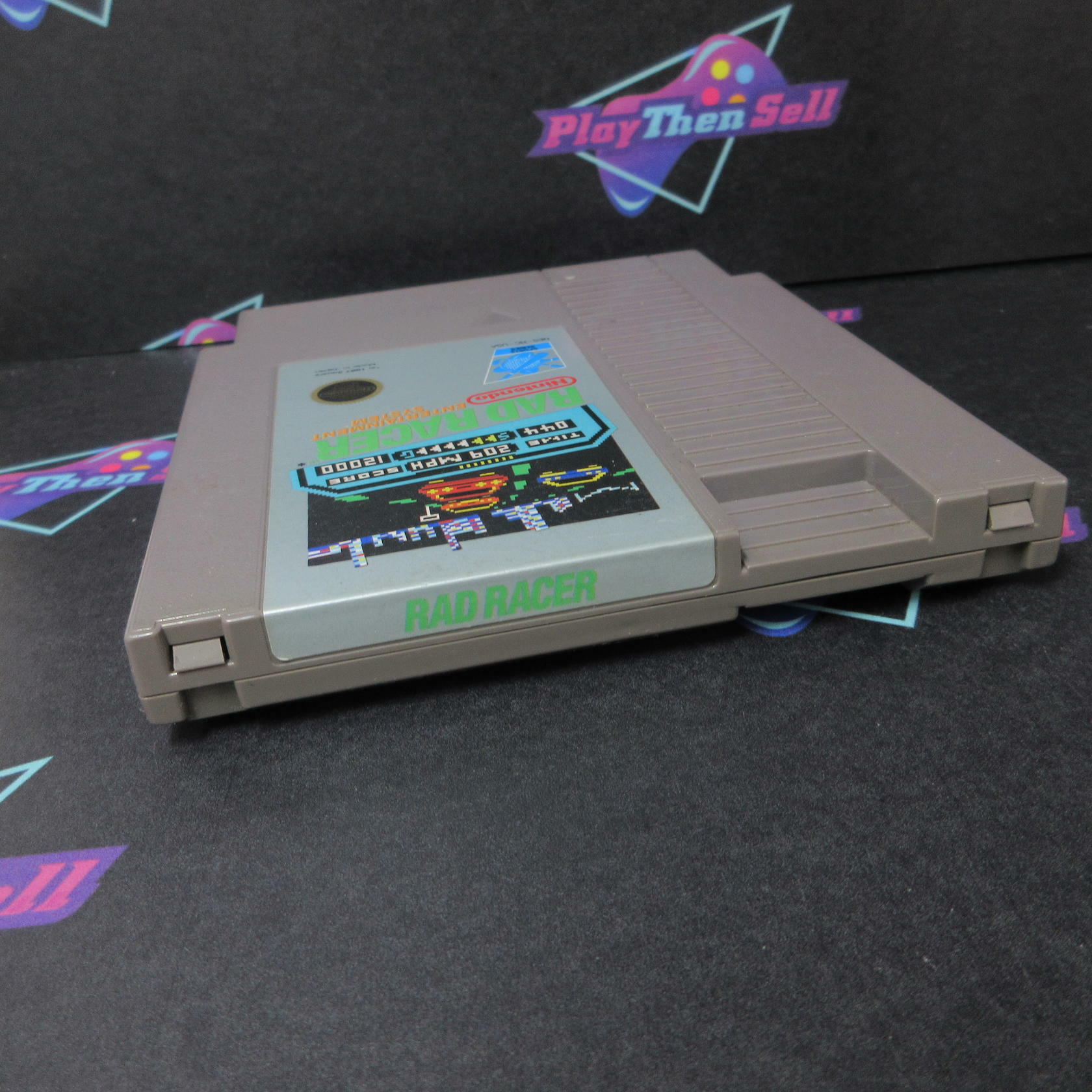 Rad Racer Nintendo NES Cartridge Authentic / Tested - Very Good