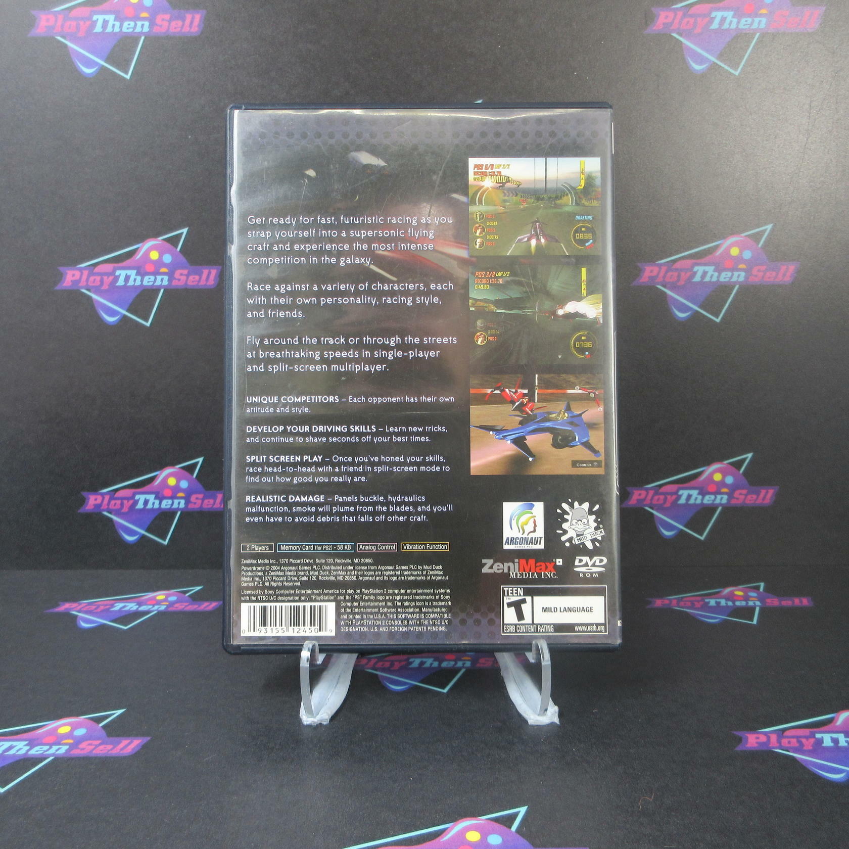 Power Drome PS2 PlayStation 2 - Very Good