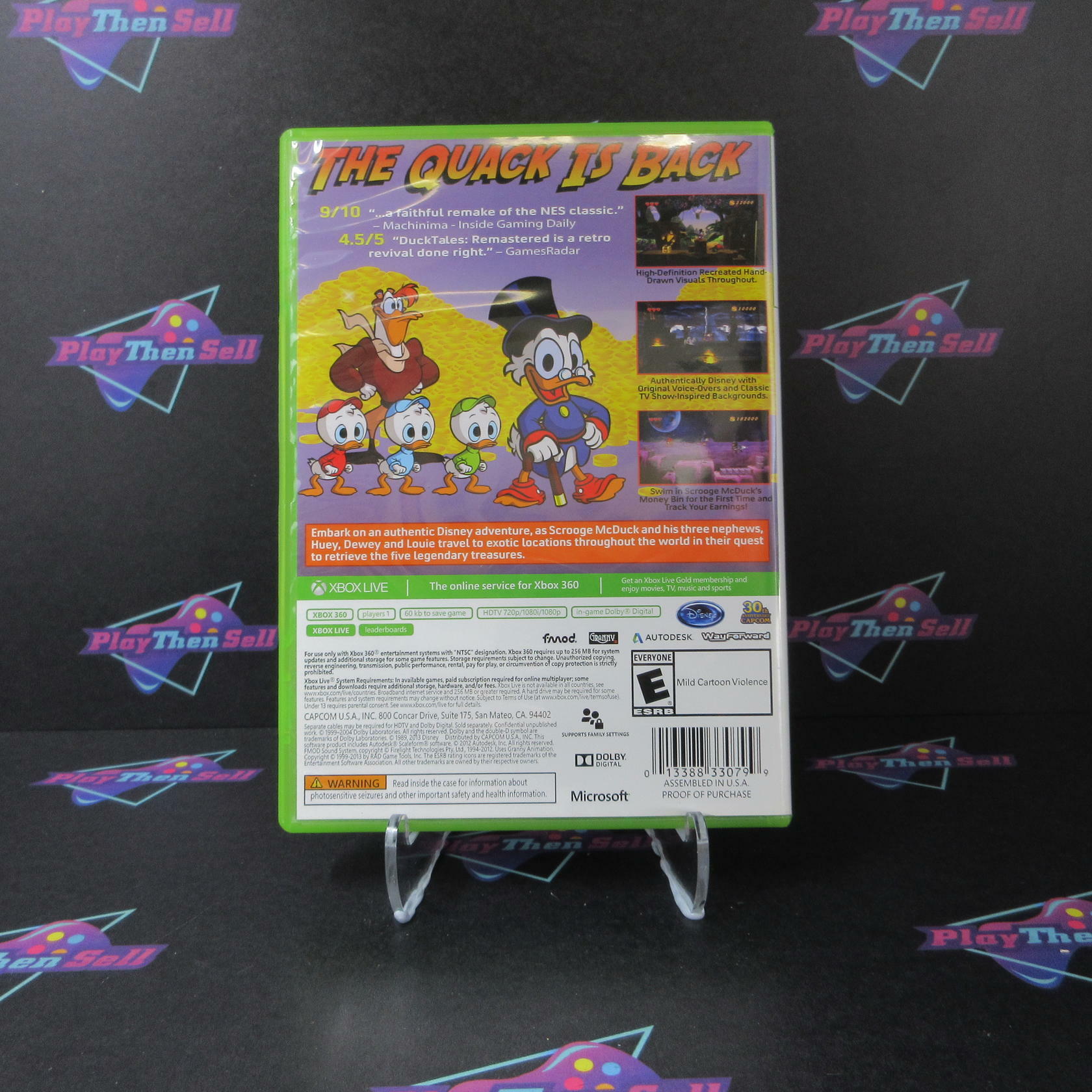 DuckTales Remastered Xbox 360 - Like New