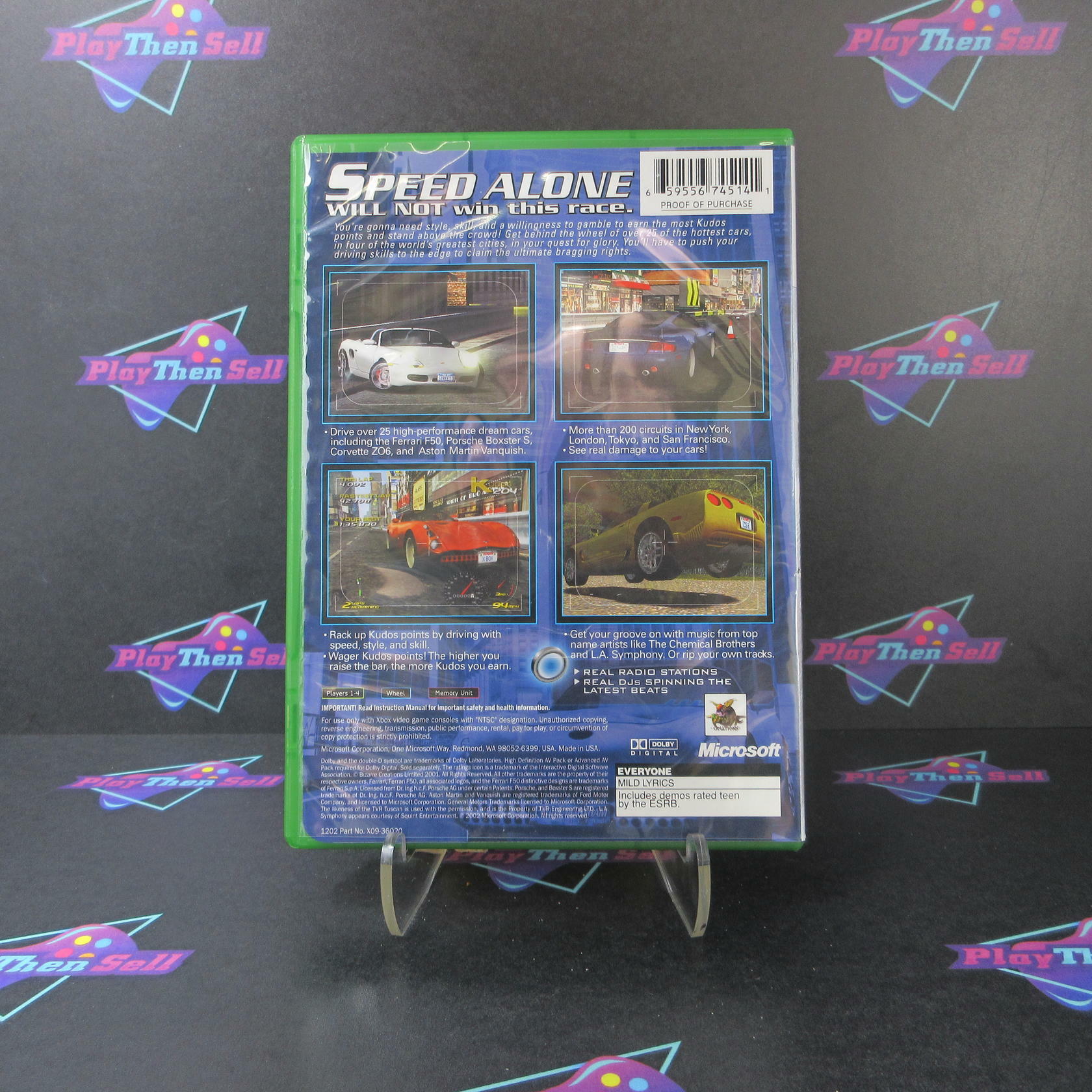 Project Gotham Racing Platinum Hits Xbox AD/DD/NM - Very Good