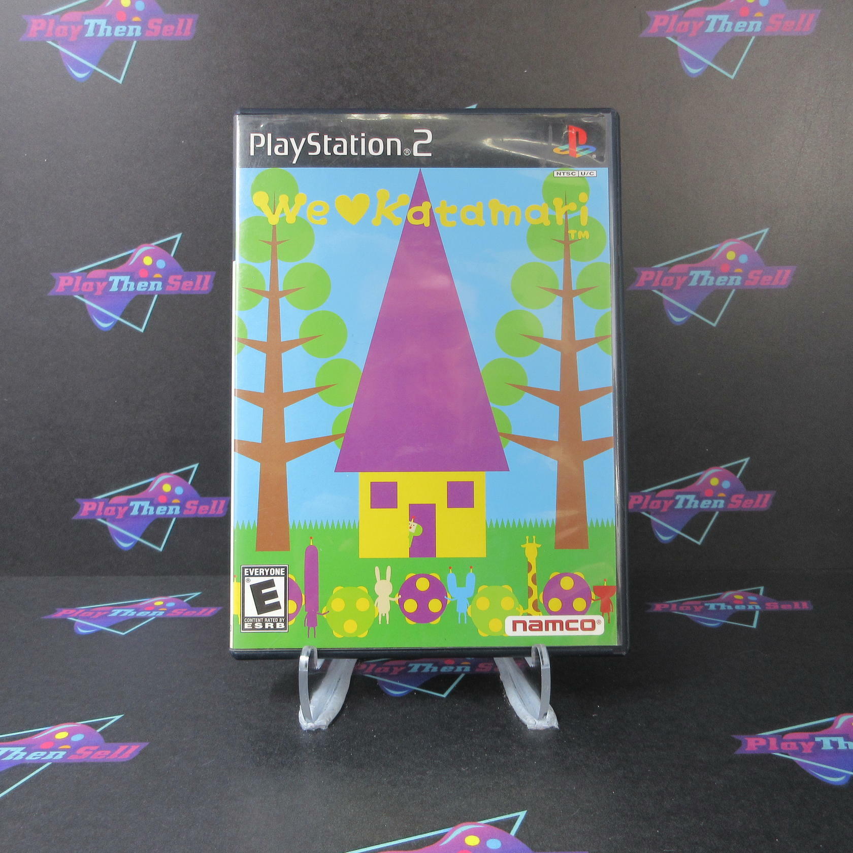 We Love Katamari PS2 PlayStation 2 AD Complete CIB - Very Good