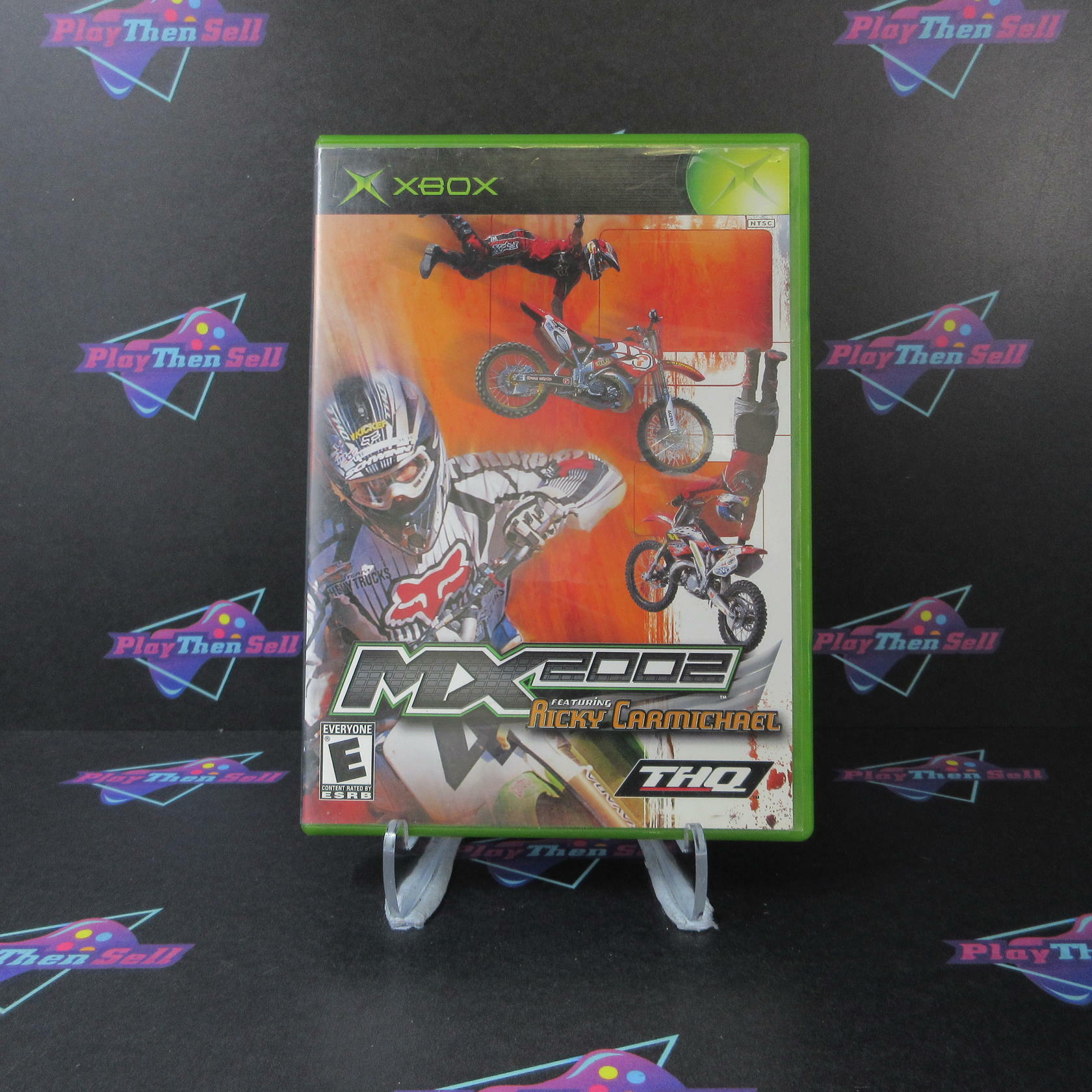 MX 2002 Featuring Ricky Carmichael Xbox AD/NM - Very Good