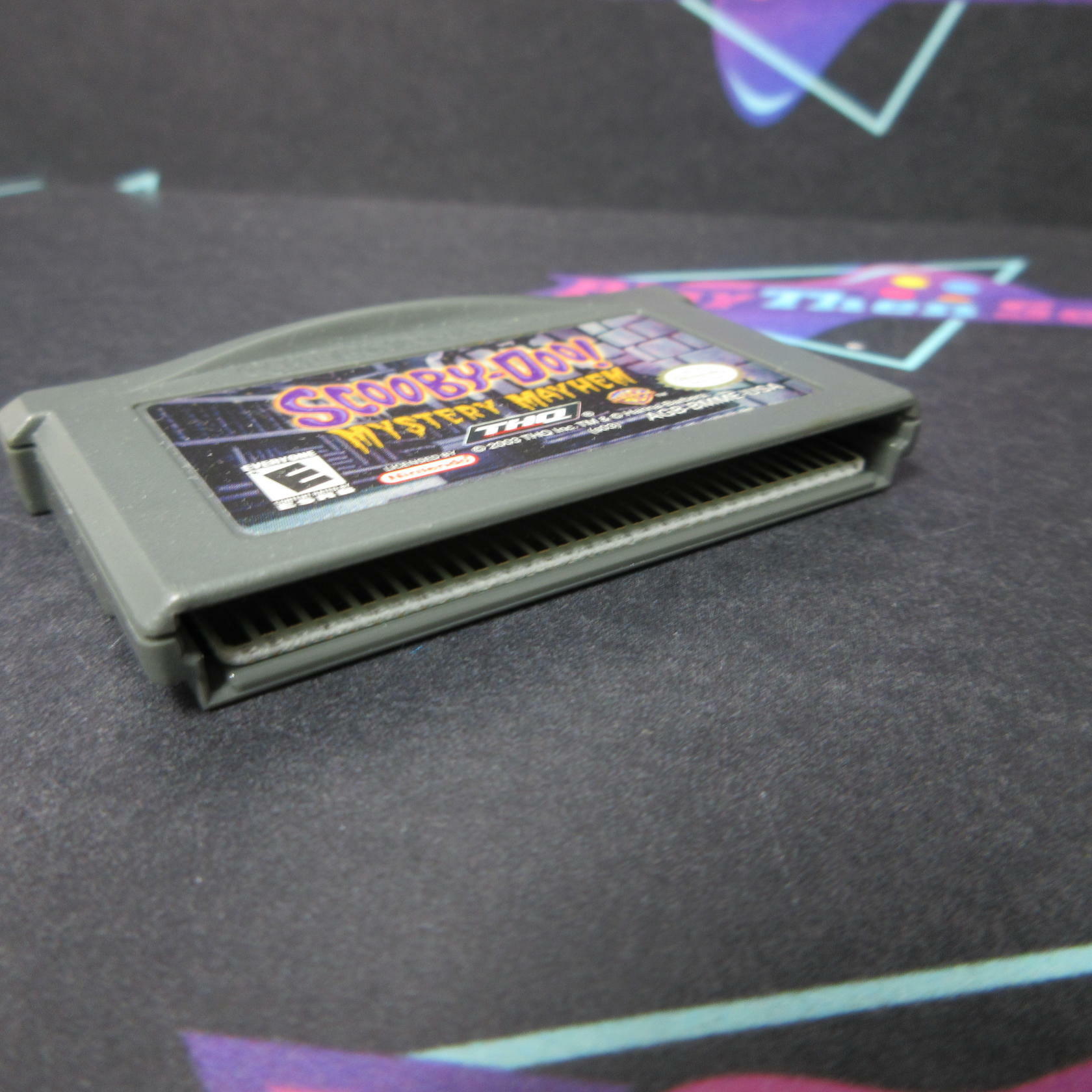 Scooby Doo Mystery Mayhem GBA Gameboy Advance + Poster - Like New