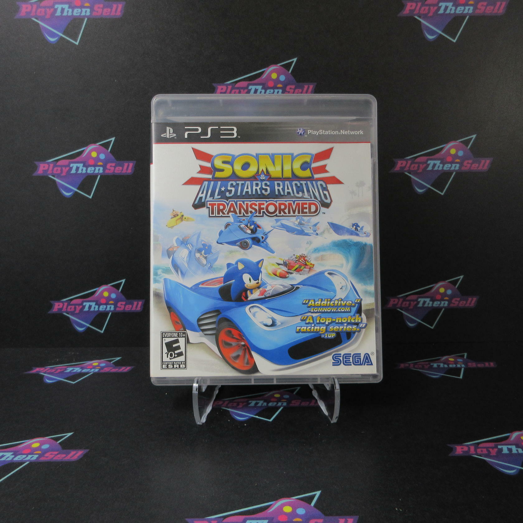 Sonic & All-Stars Racing Transformed PS3 PlayStation 3 MD Complete CIB - Very Good