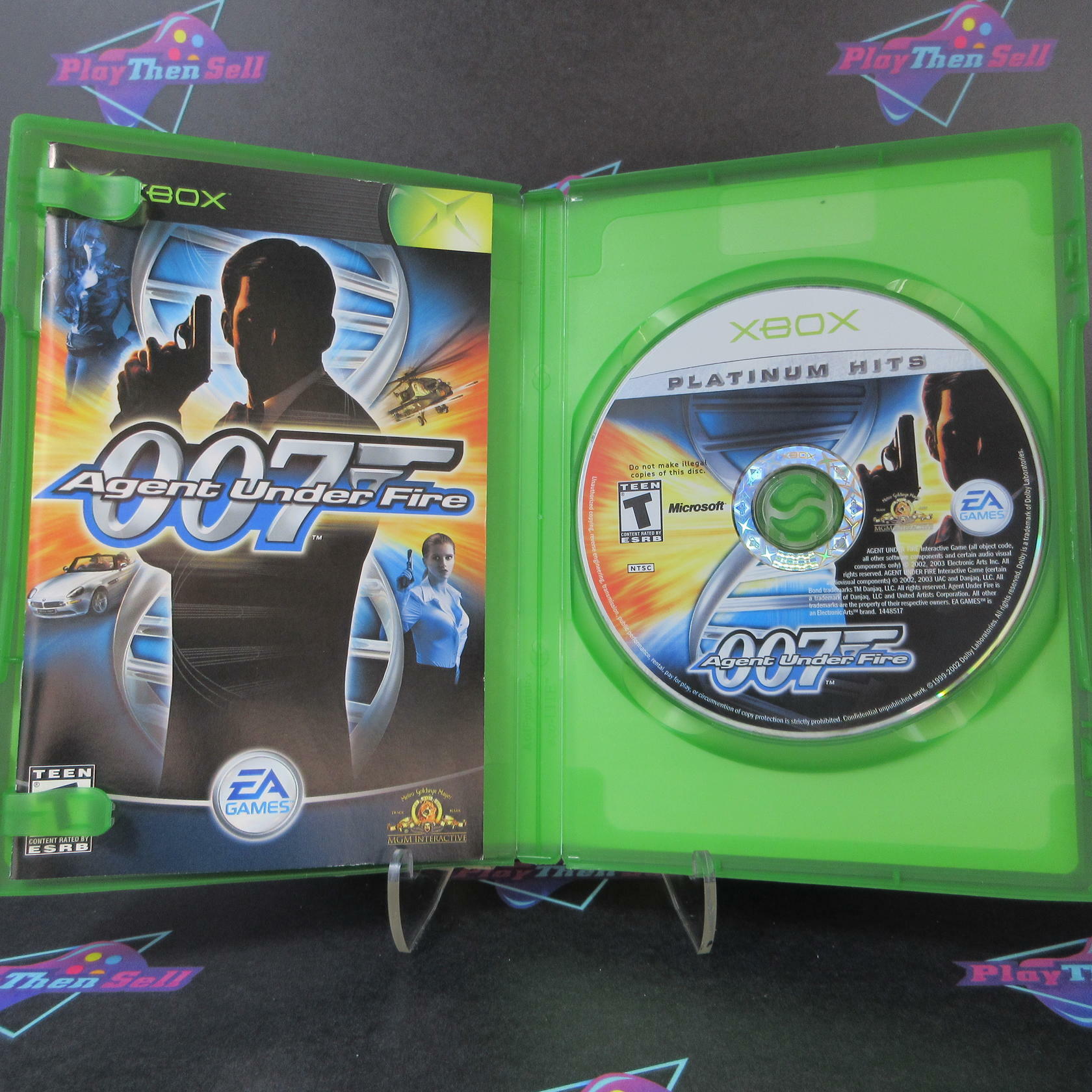 James Bond 007 Agent Under Fire Xbox Platinum Hits - Like New