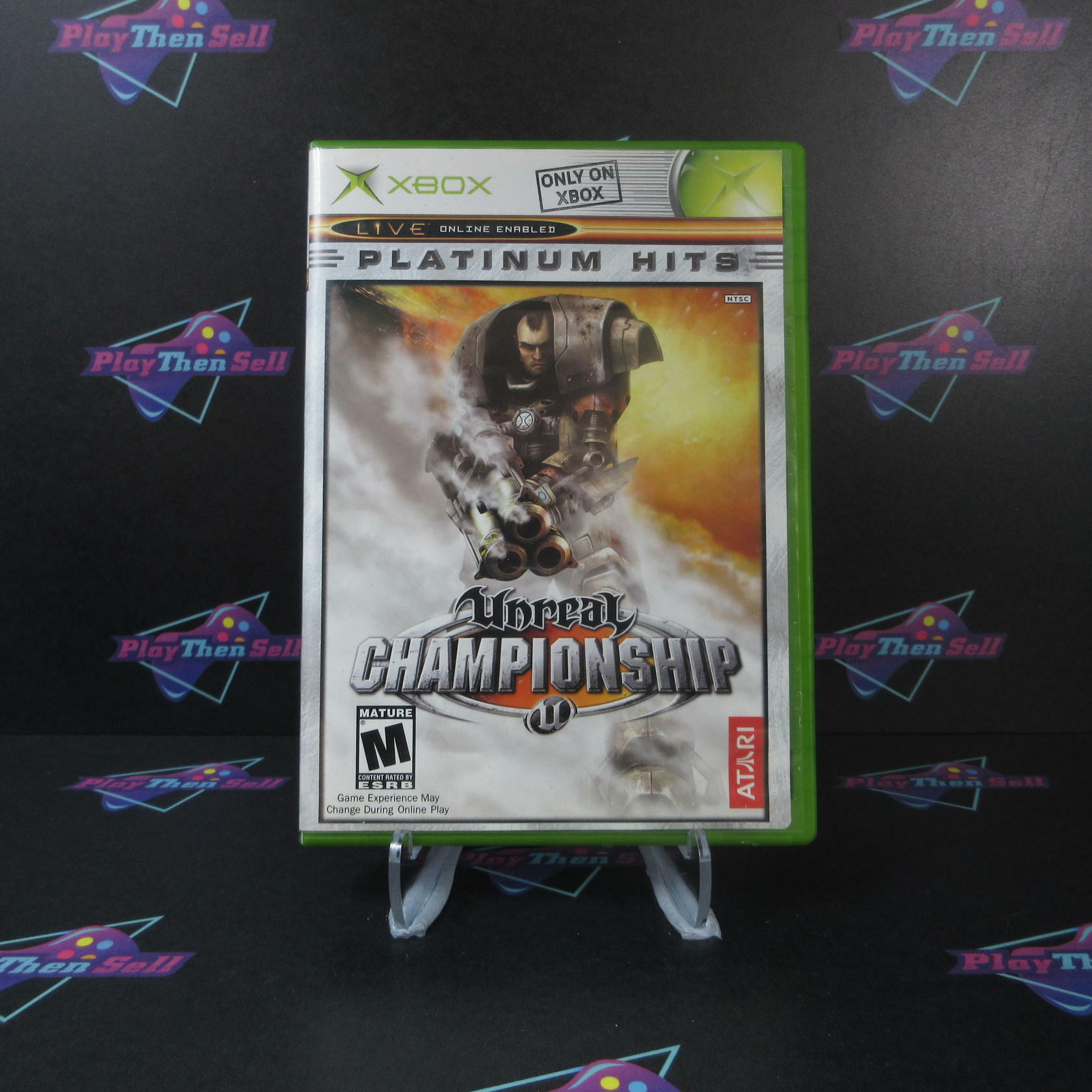Unreal Championship PH Xbox AD/MD/DD Complete CIB - Very Good