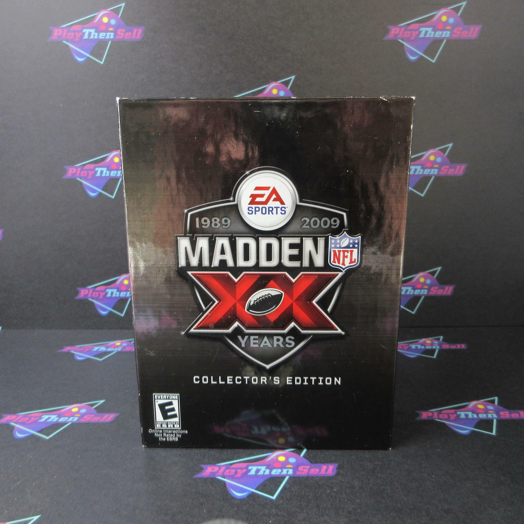 Madden NFL 09 20th Anniversary Collectors Edition Xbox 360 No Sleeve - Like New