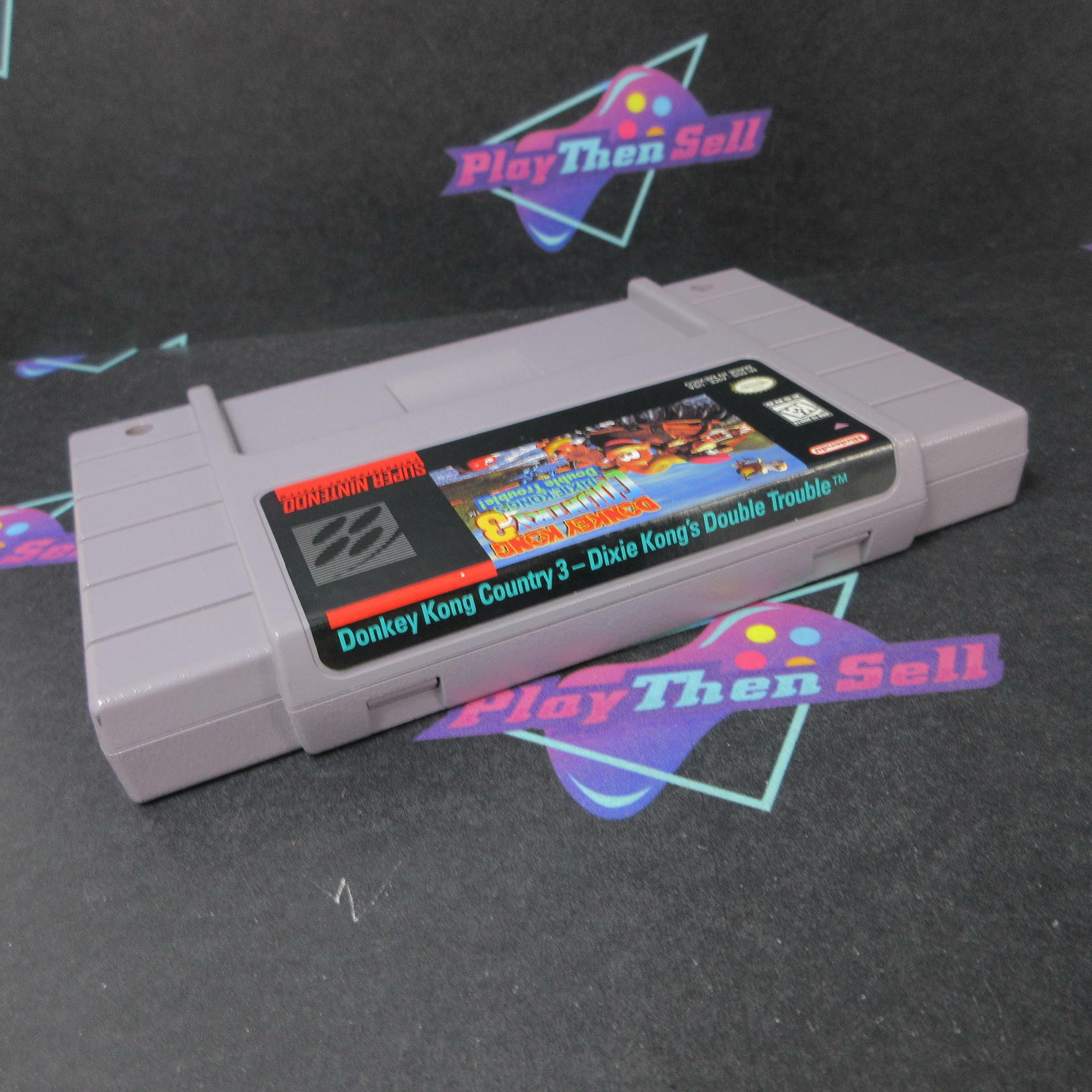 Donkey Kong Country 3 Dixie Kongs Double Trouble SNES Cartridge Only - Very Good