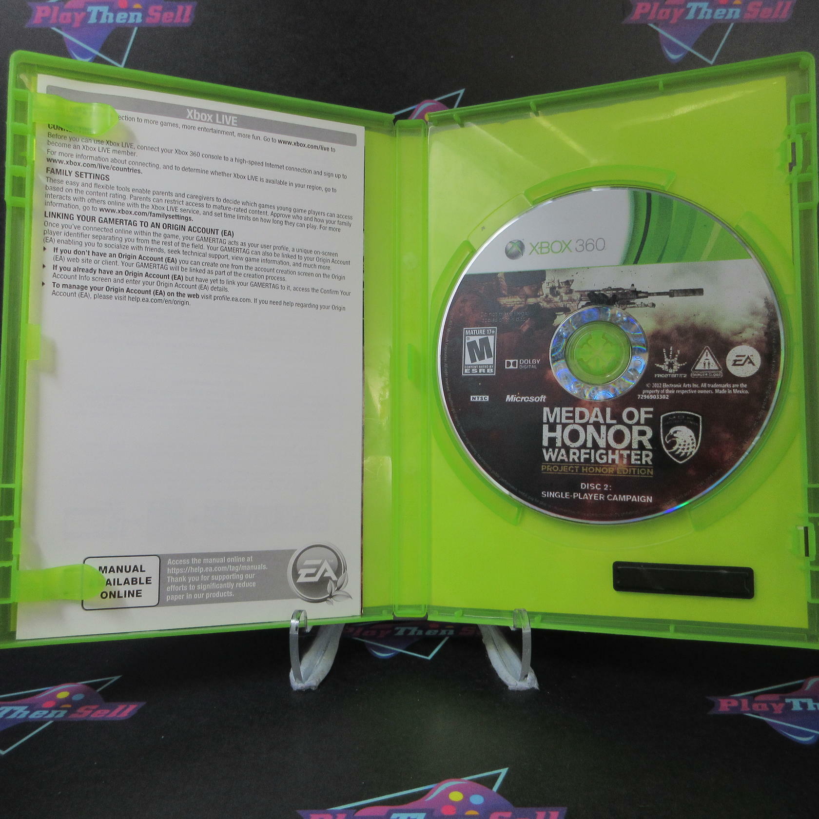 Medal of Honor Warfighter Project Honor Edition Xbox 360 AD Complete CIB - Very Good