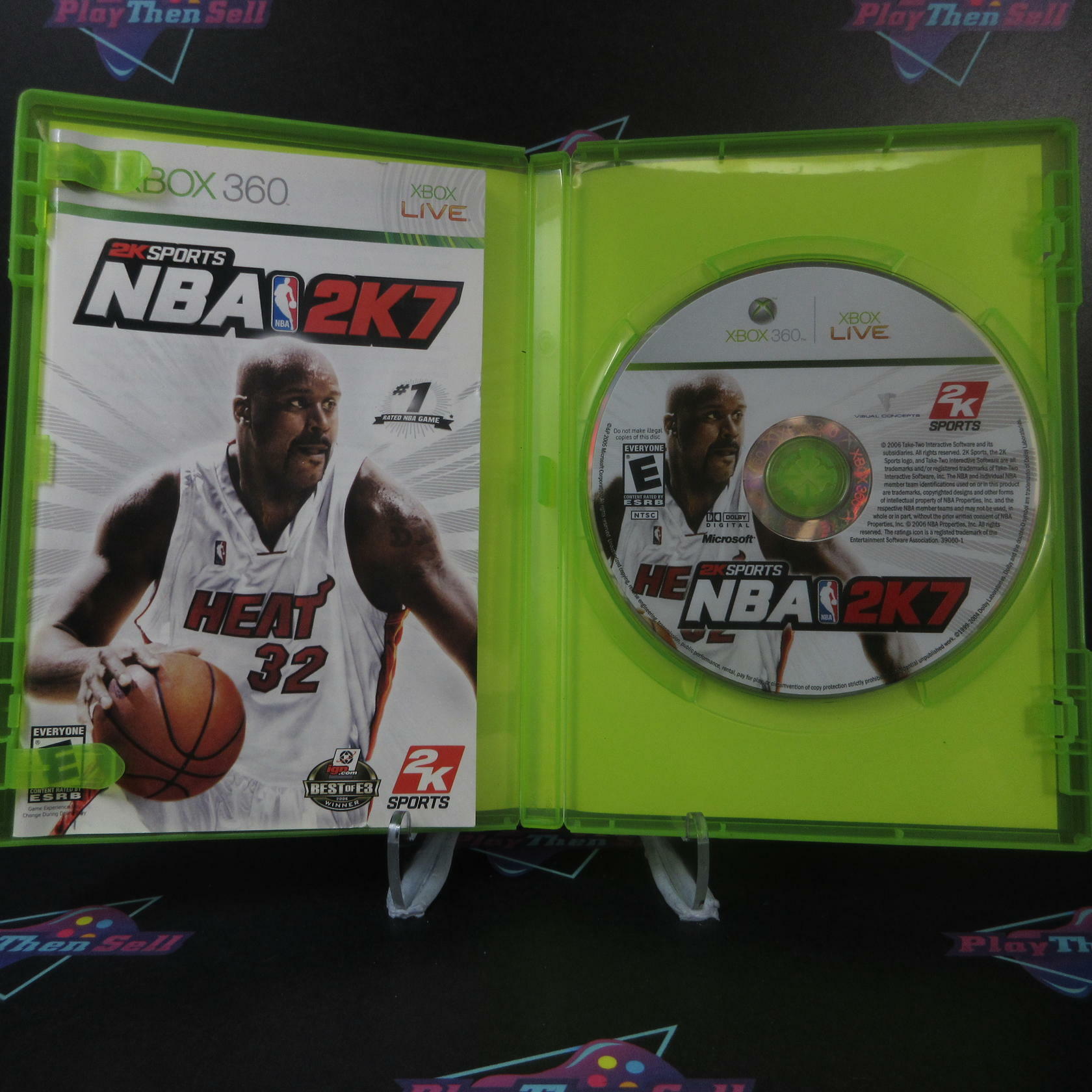 NBA 2K7 - Xbox 360 AD Complete CIB - Very Good
