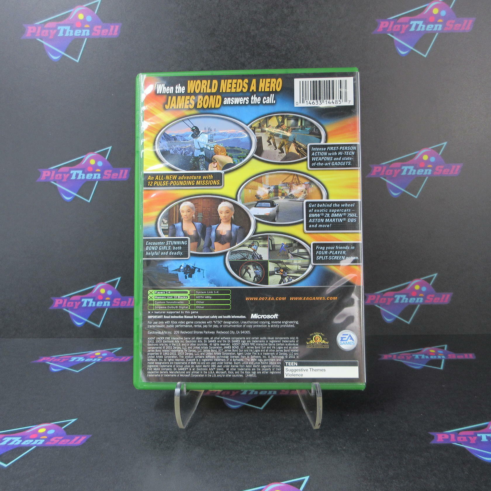 James Bond 007 Agent Under Fire Xbox Platinum Hits - Like New