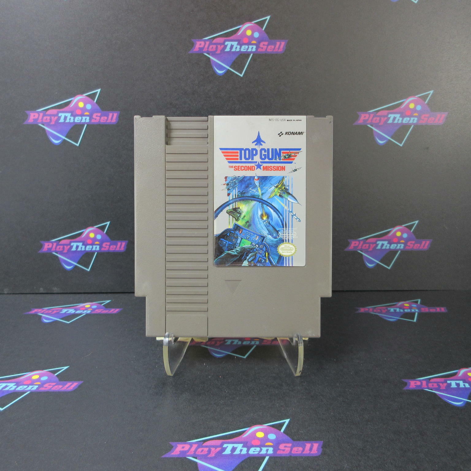 Top Gun The Second Mission NES Cartridge Only AD Authentic / Tested - Very Good